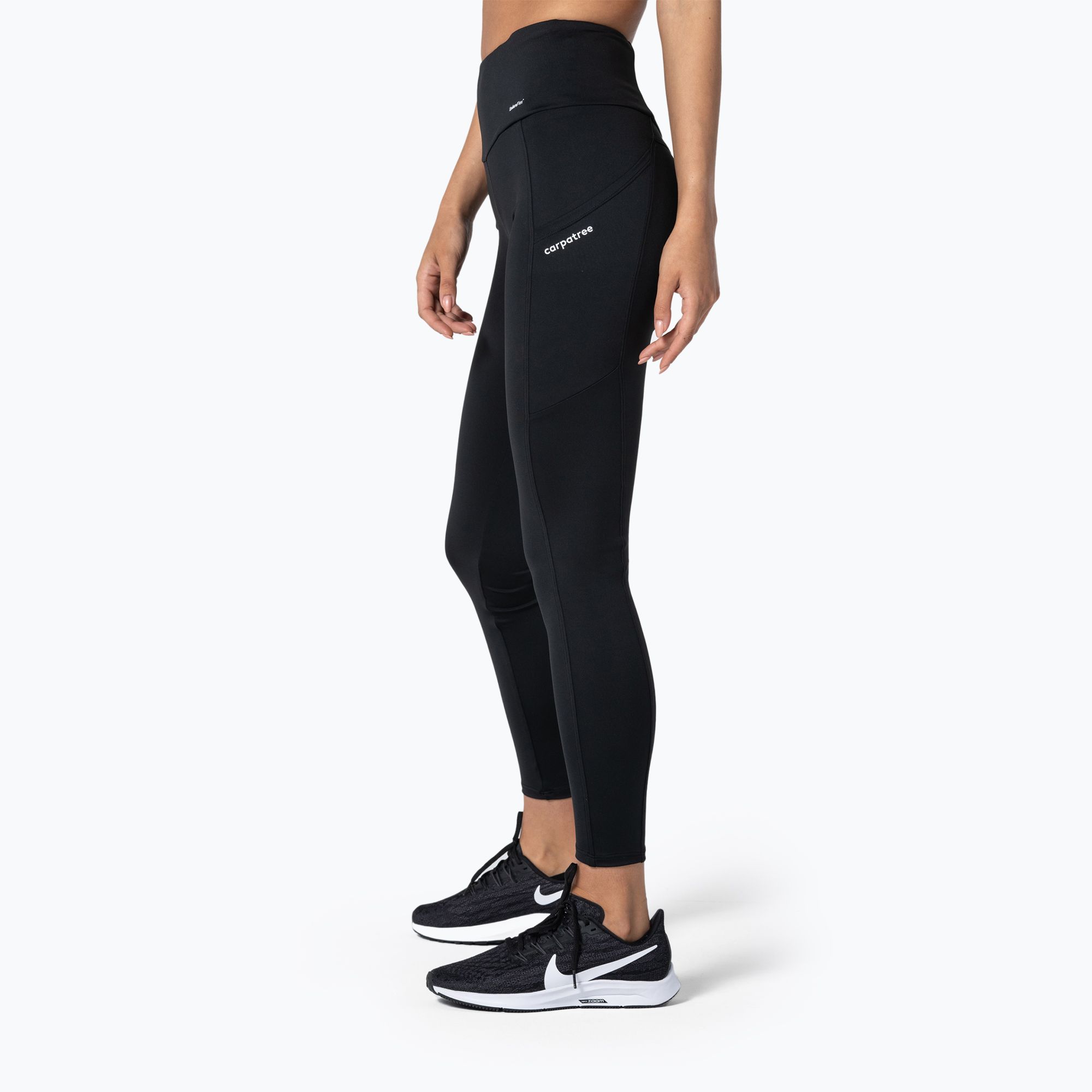 Legginsy damskie Carpatree Libra Pocket black 