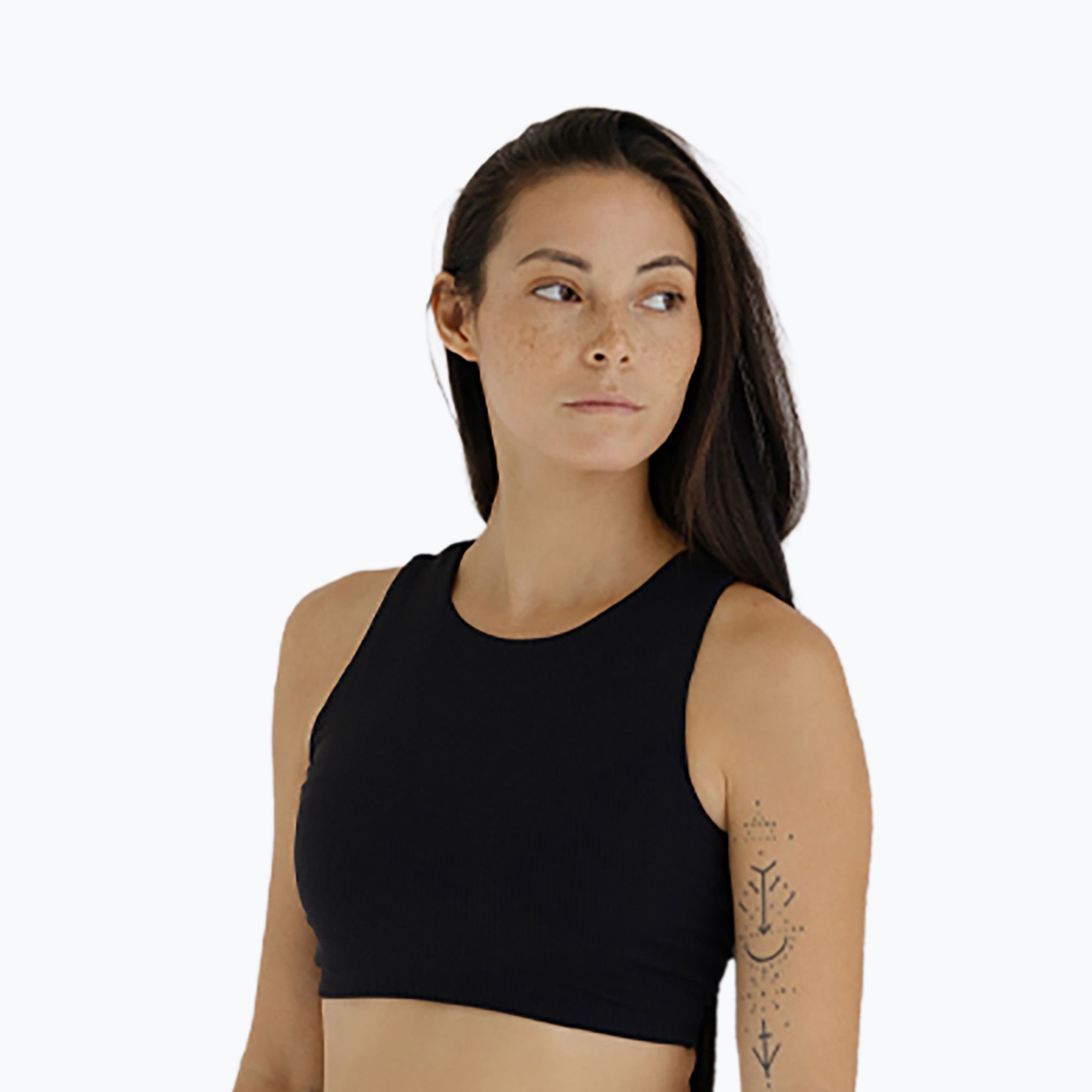 Top do jogi damski Top JOYINME Pulse Ribbed black 