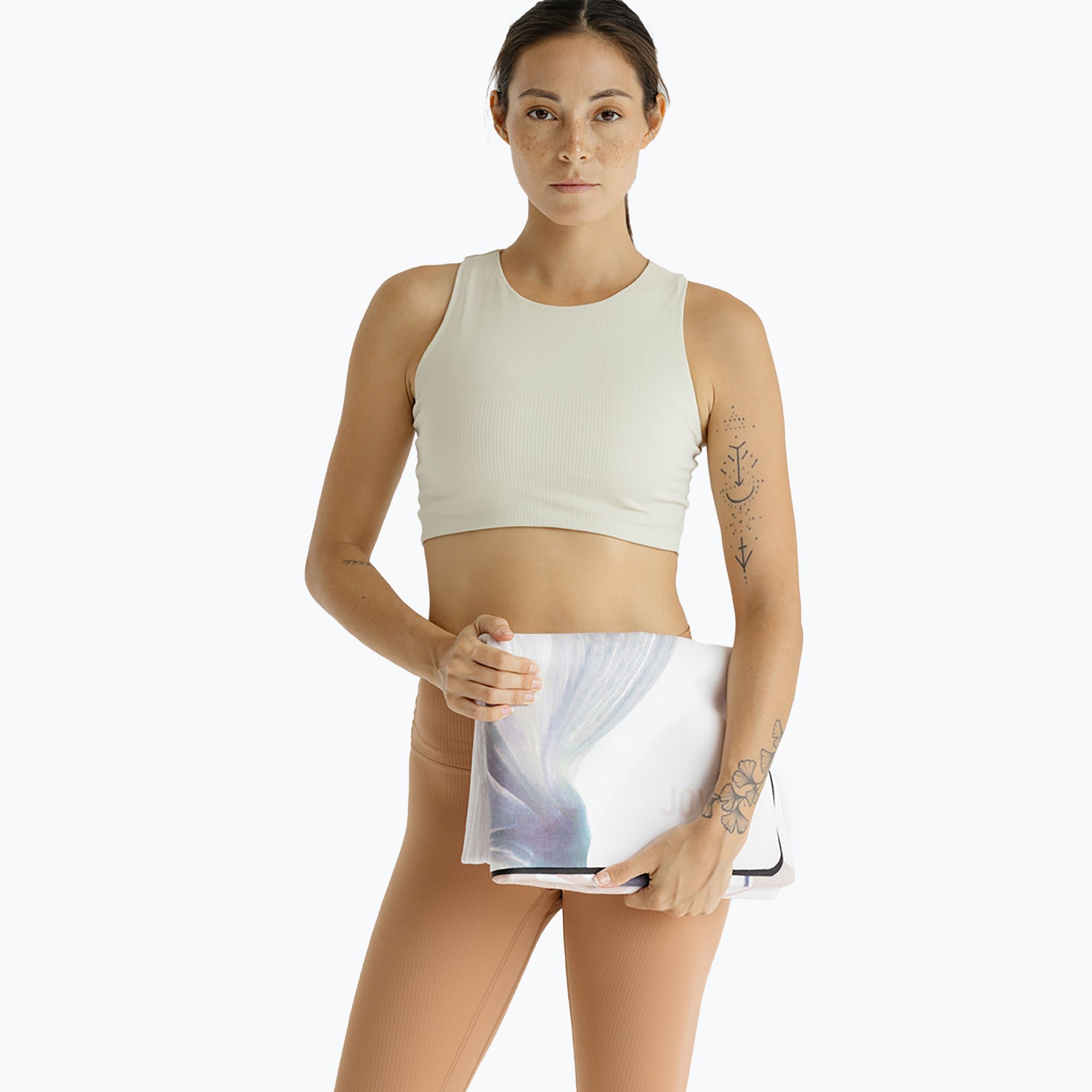 Top do jogi damski Top JOYINME Pulse Ribbed buttercream 