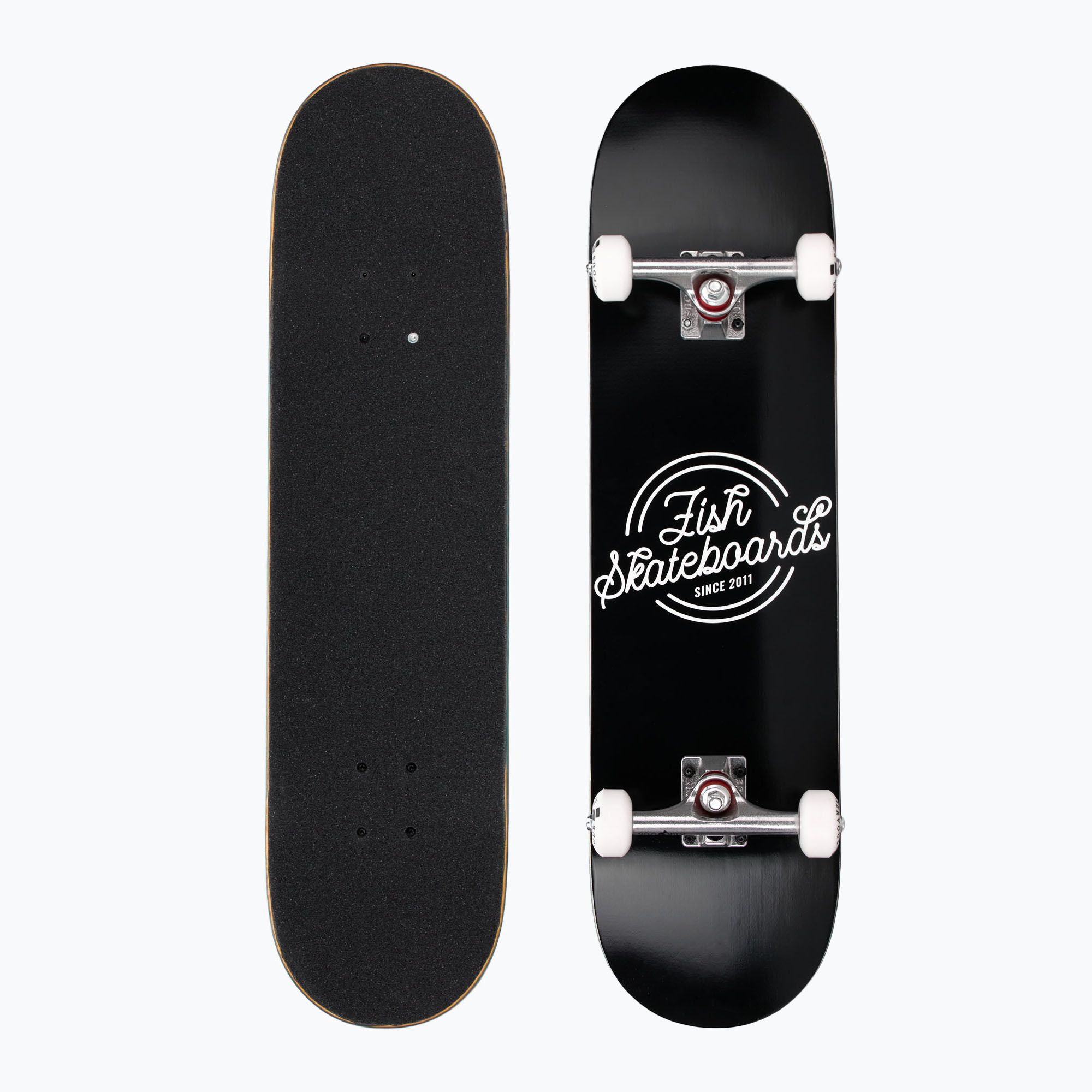 Deskorolka klasyczna Fish Skateboards Pro Retro Black 8.0