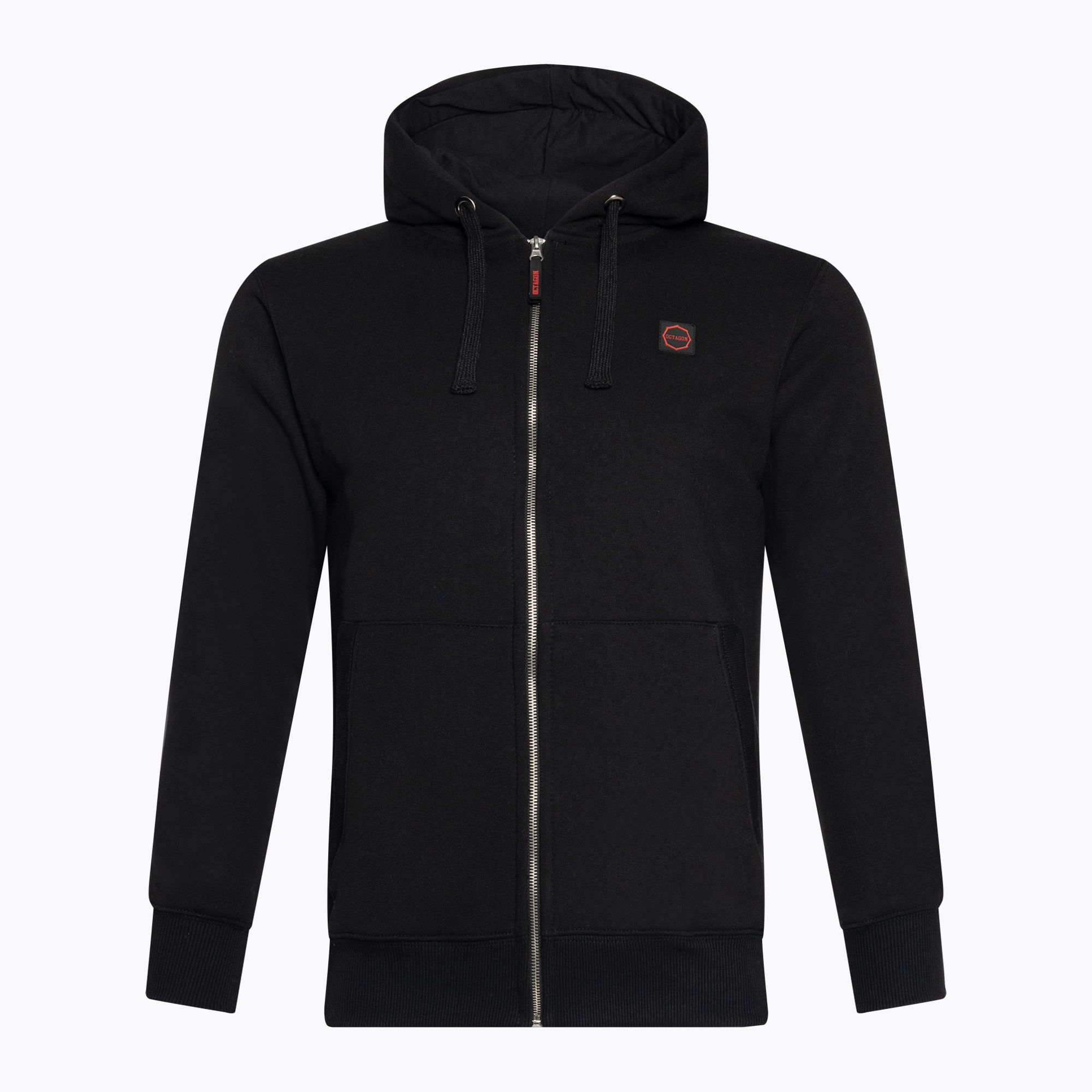 Bluza męska Octagon Zip Stripe black/red 