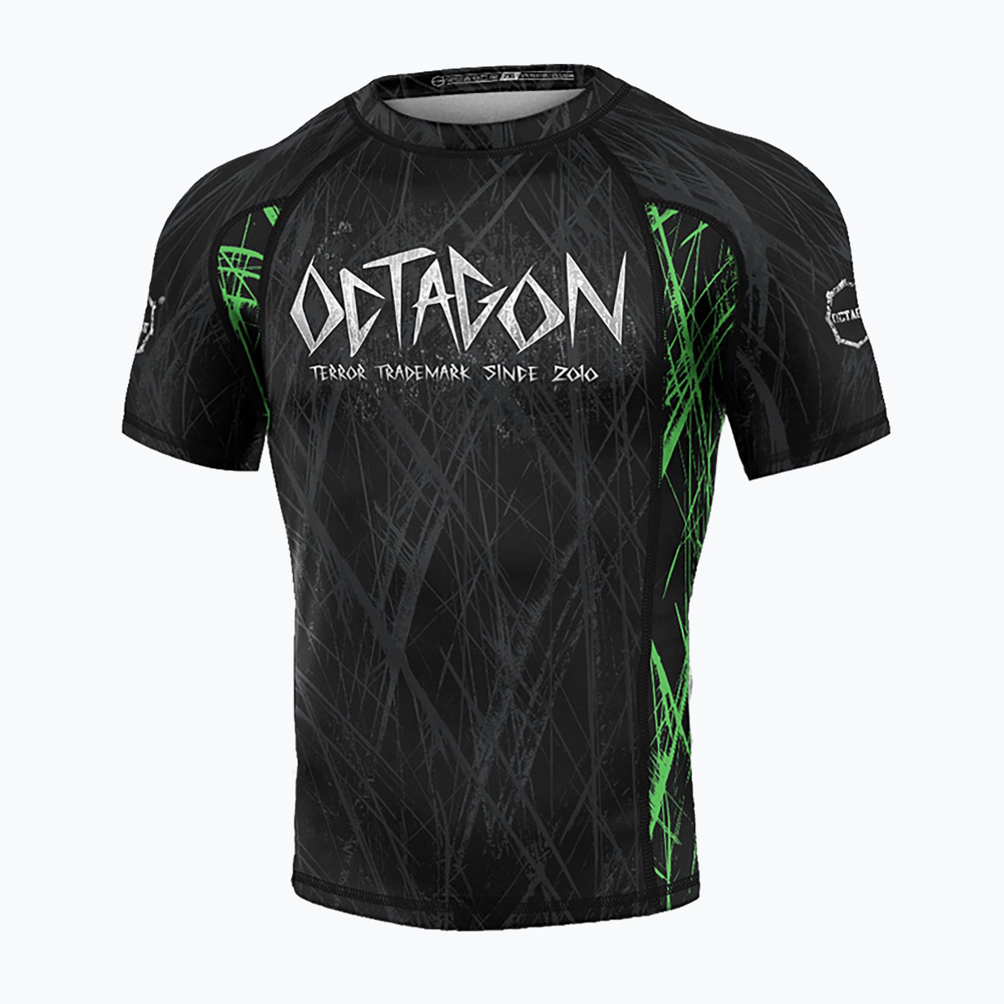 Rashguard męski Octagon Premium Spiderskull black/multicolor 