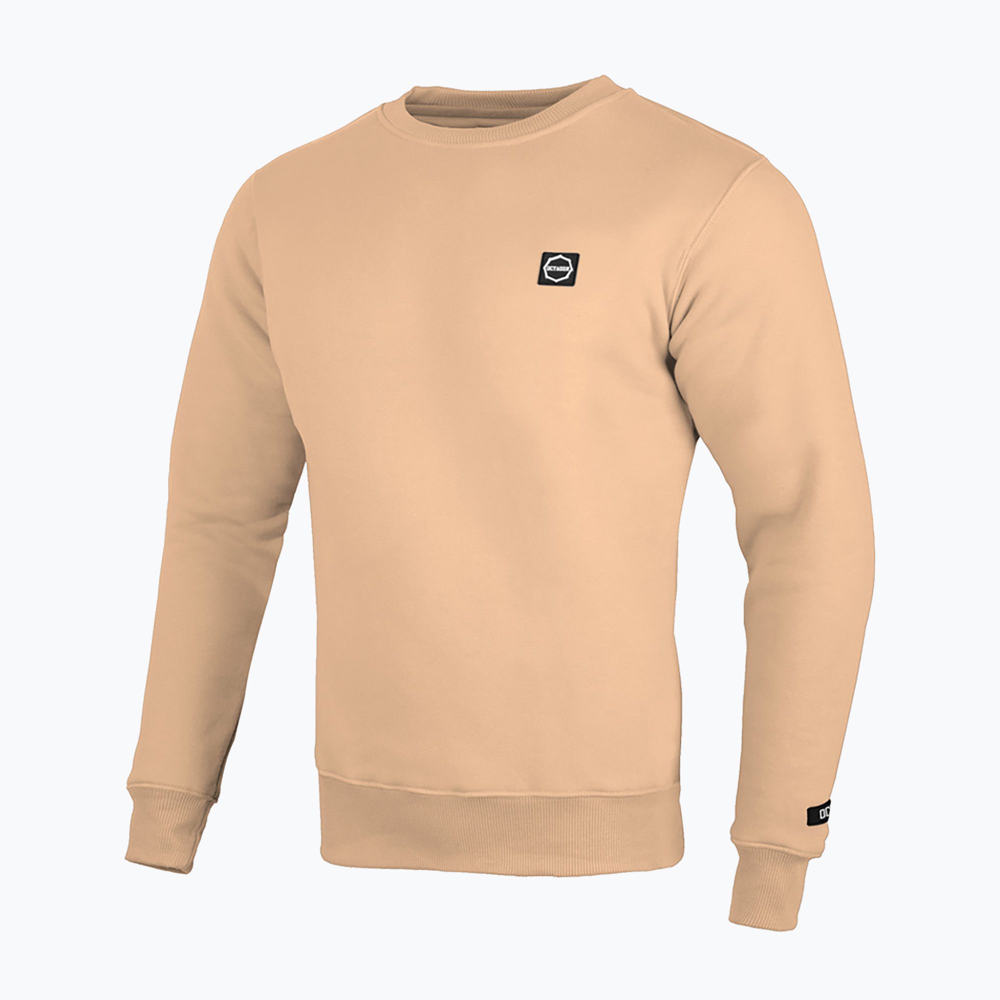 Bluza męska Octagon Small Logo beige 