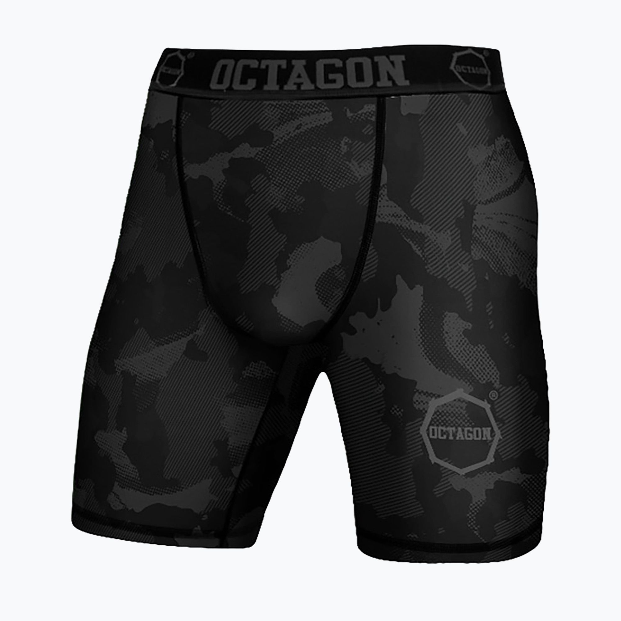 Spodenki kompresyjne męskie Octagon Camo Night black 