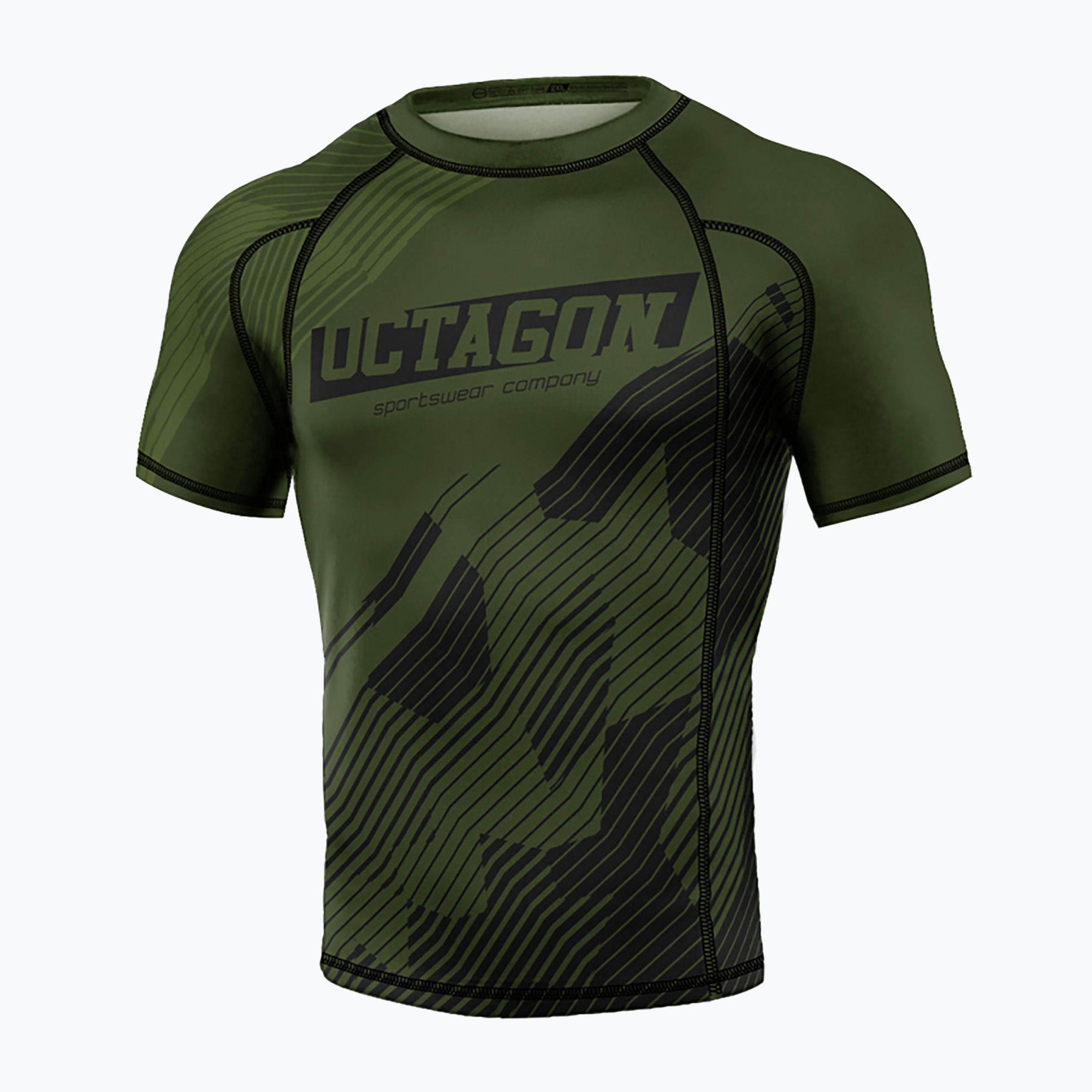 Rashguard męski Octagon Broken Line Premium khaki 