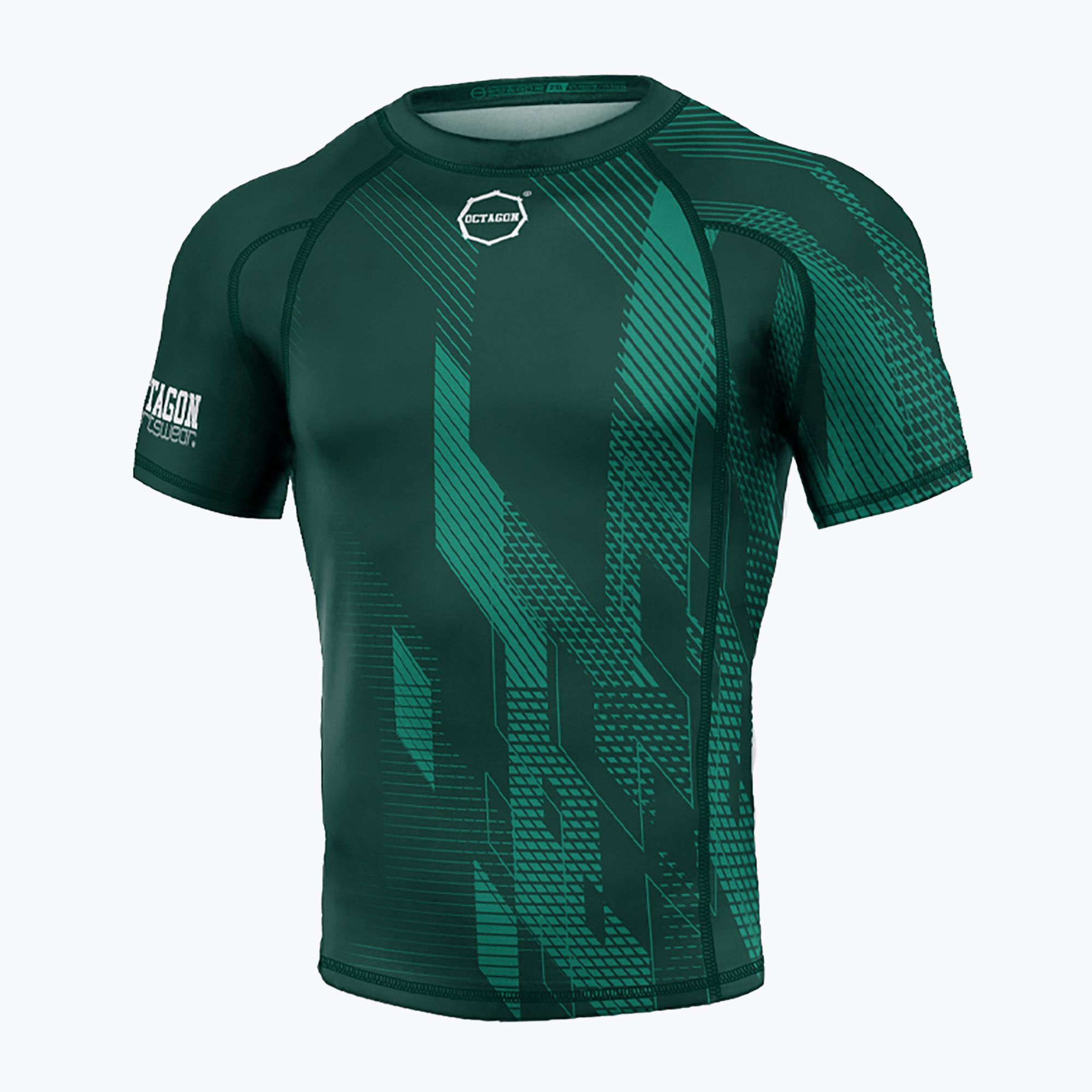 Rashguard męski Octagon Diamond Premium dark green 