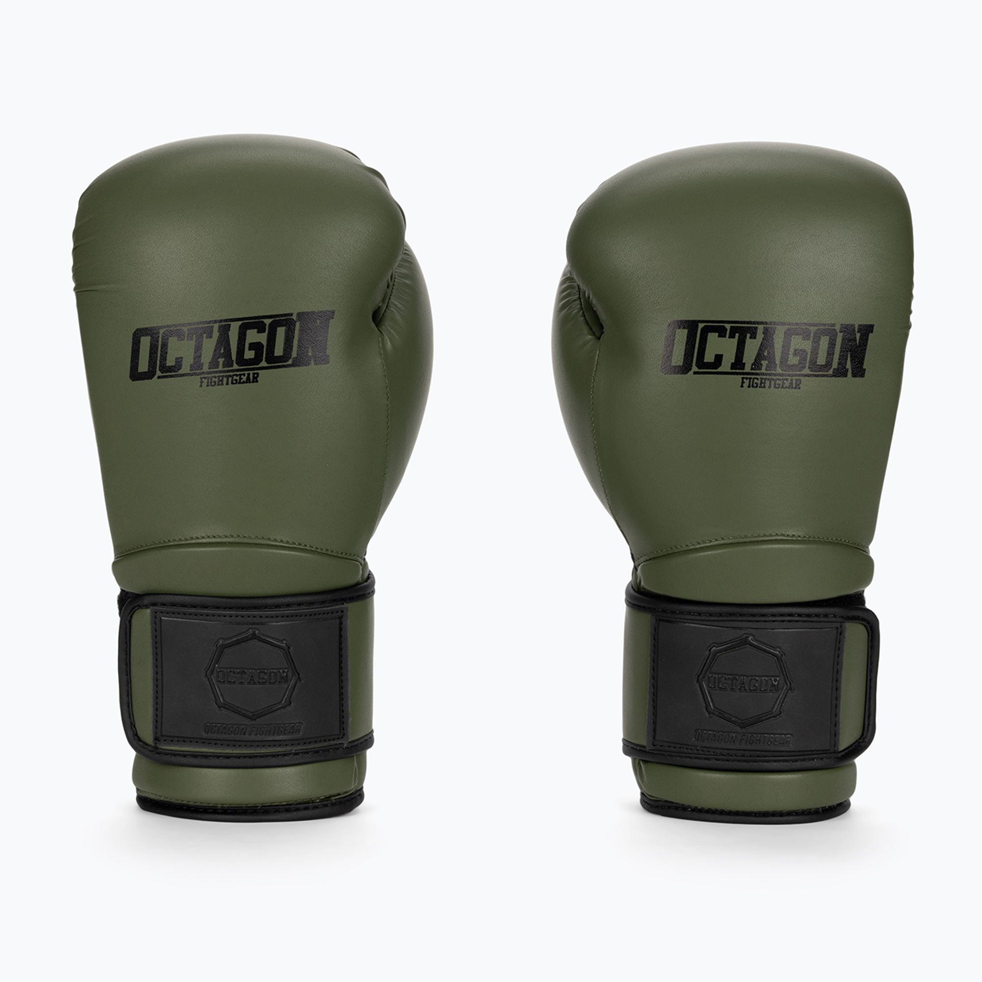 Rękawice bokserskie Octagon Matt khaki 