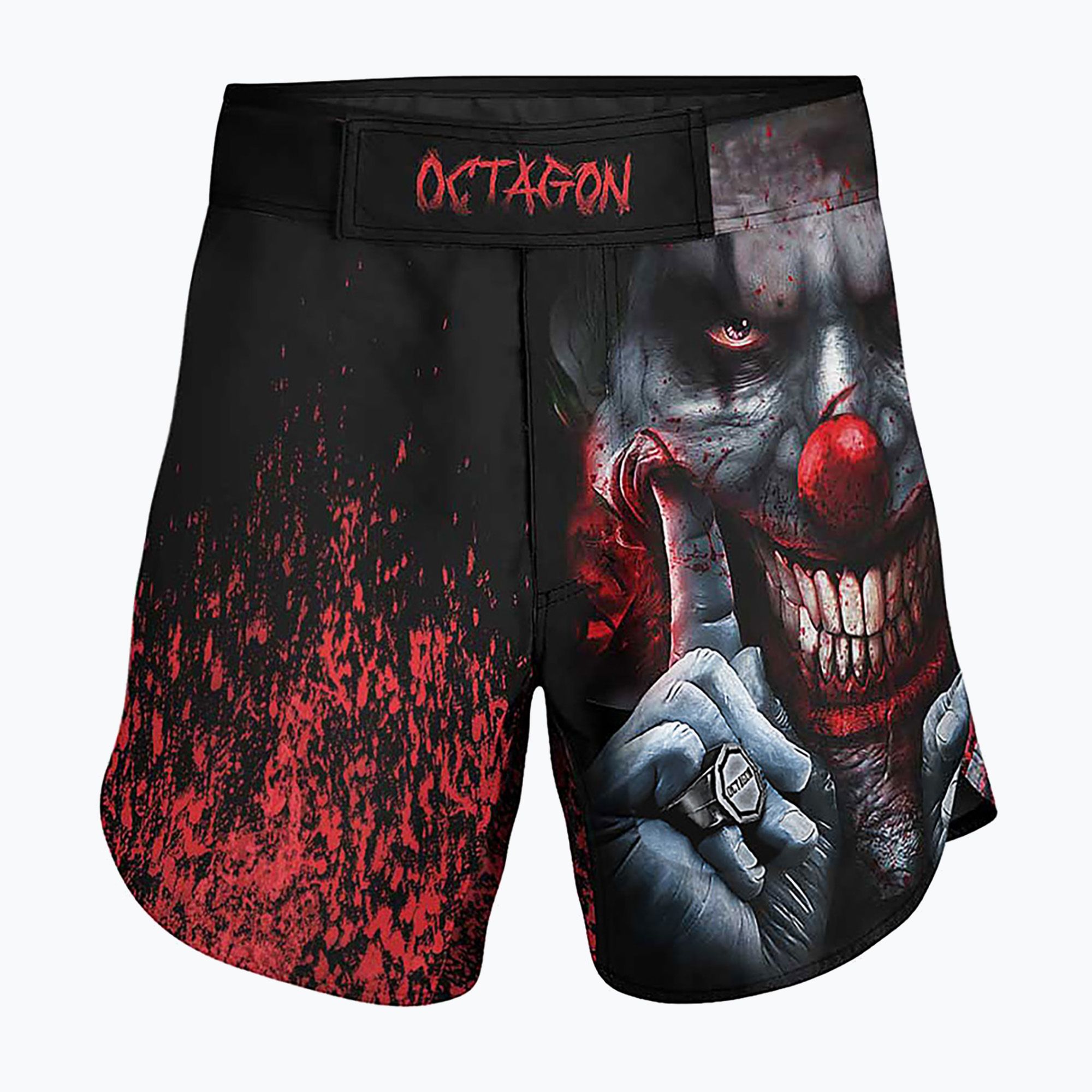Spodenki treningowe męskie Octagon Make Terror Have Fun MMA black/multicolor 