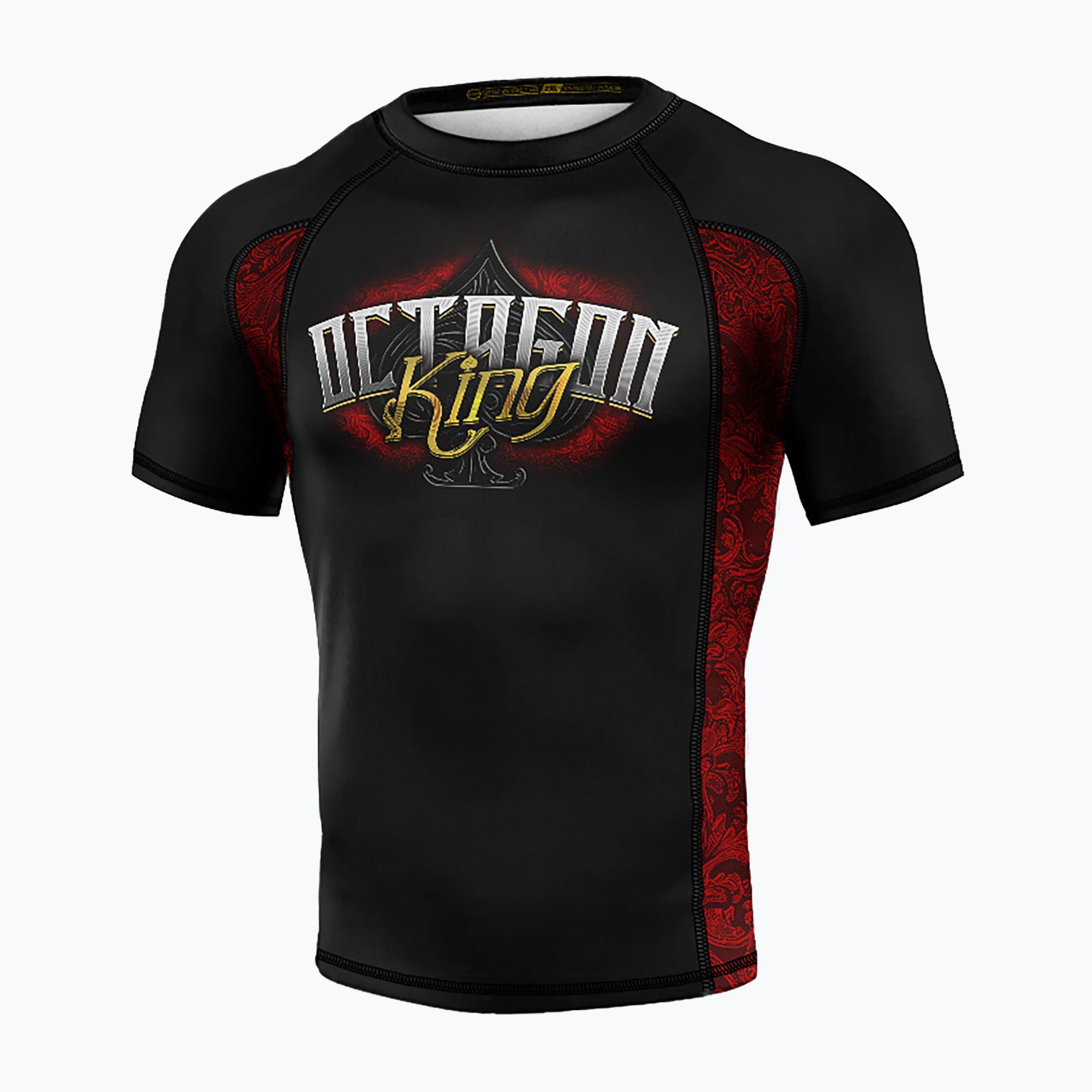 Rashguard męski Octagon Premium King 2 black/multicolor 