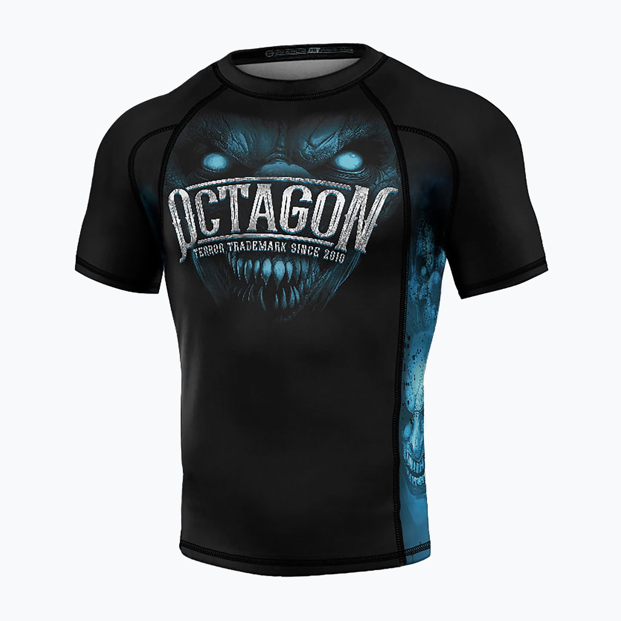Rashguard męski Octagon Premium Theatre of Terror 2 black/multicolor 