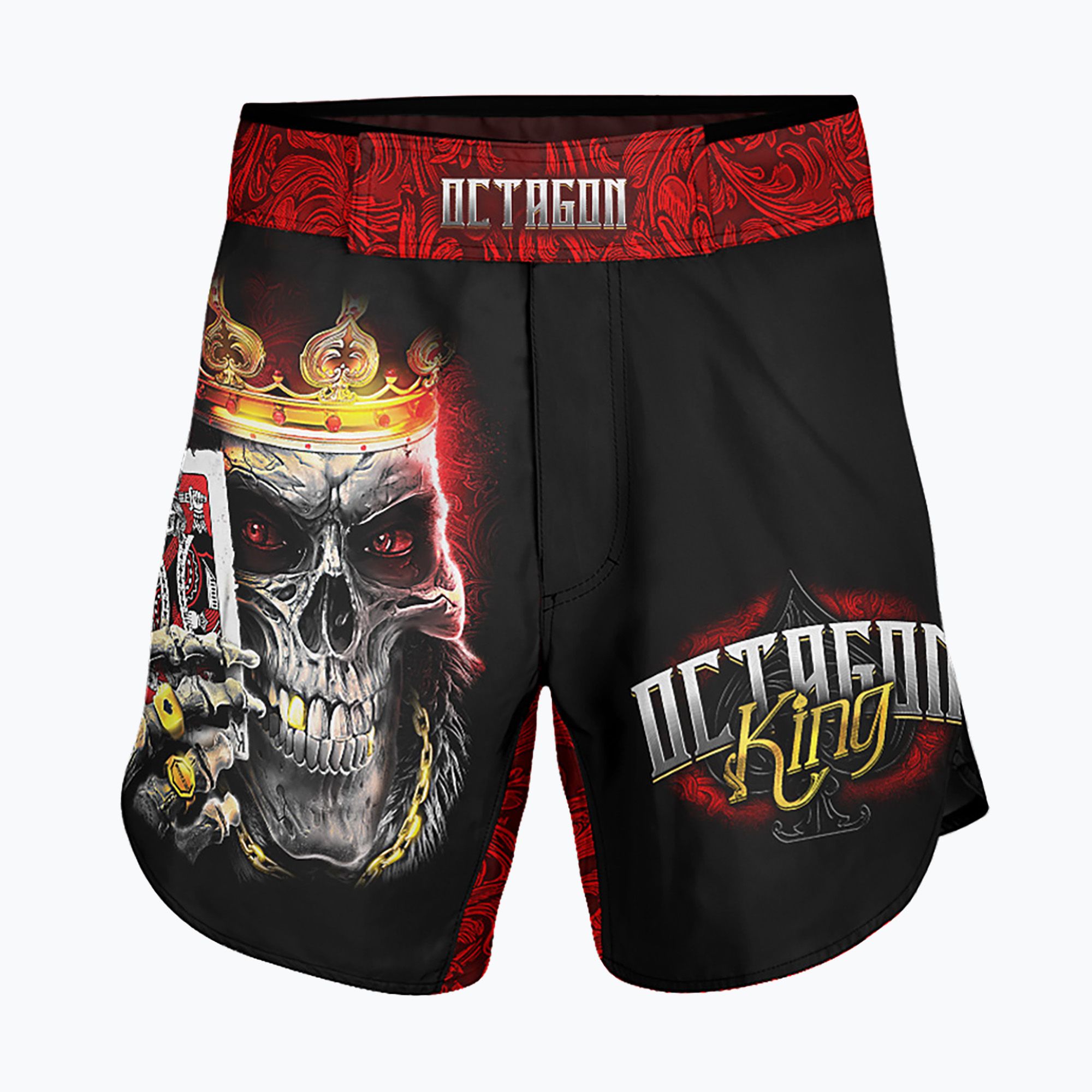 Spodenki treningowe męskie Octagon King 2 MMA black/multicolor 