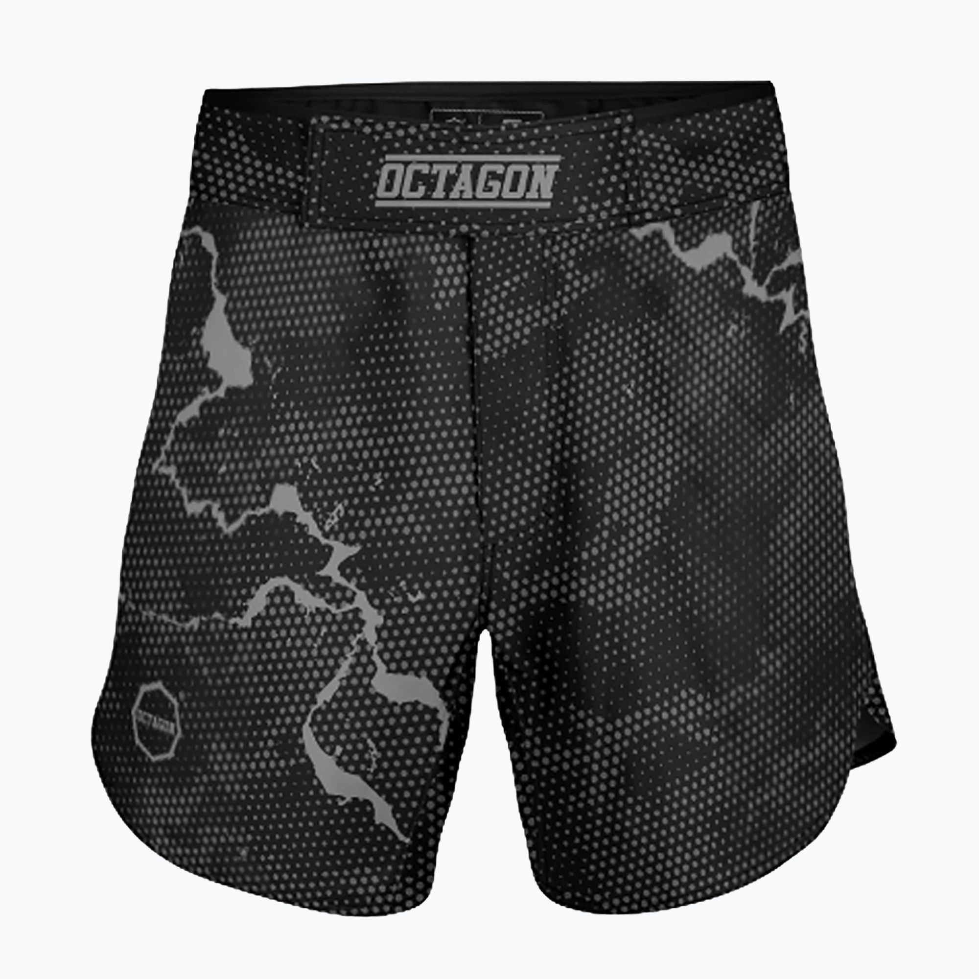 Spodenki treningowe męskie Octagon Marble Camo MMA camo grey 