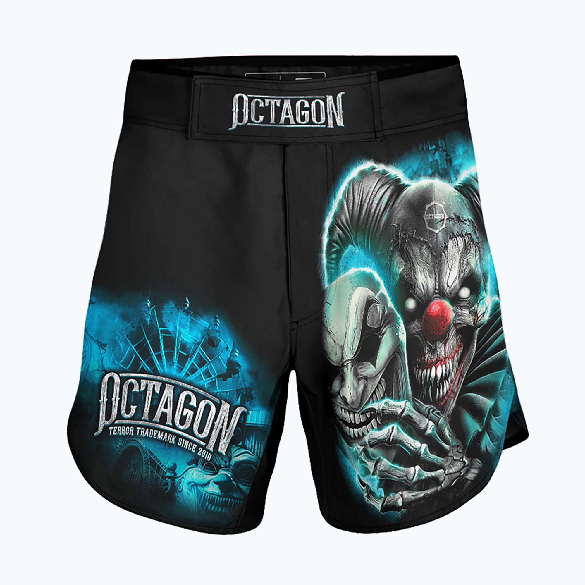 Spodenki treningowe męskie Octagon Theatre of Terror 2 MMA black/mulicolor 