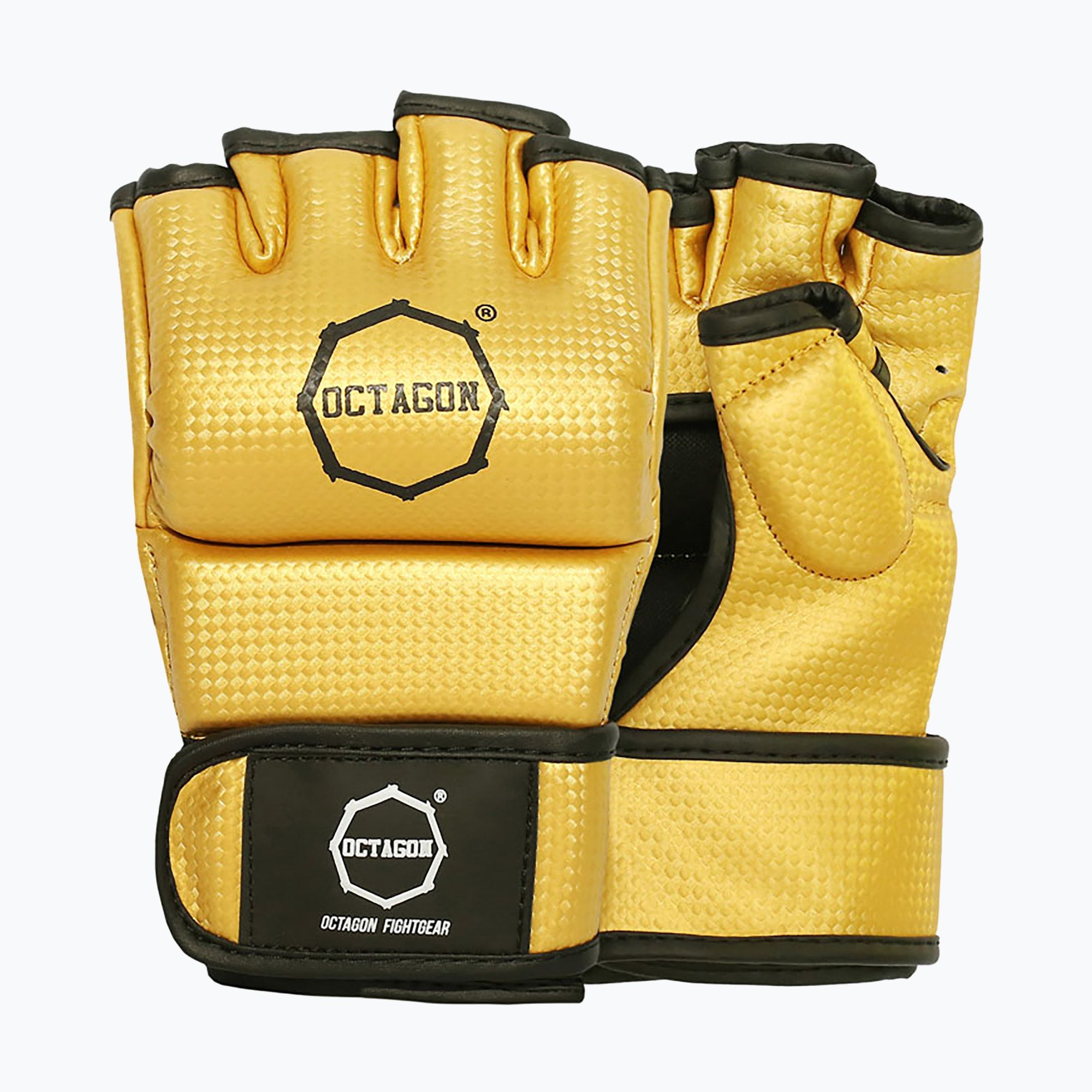 Rękawice grapplingowe Octagon Kevlar MMA gold 