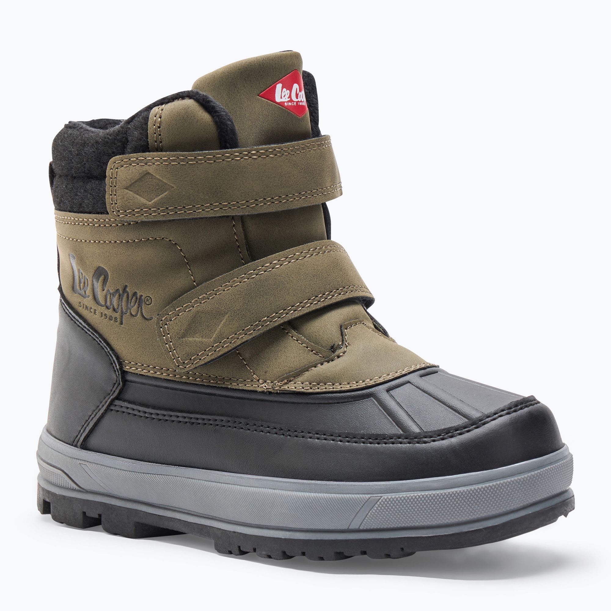 Śniegowce dziecięce Lee Cooper LCJ-23-01-2058K khaki 
