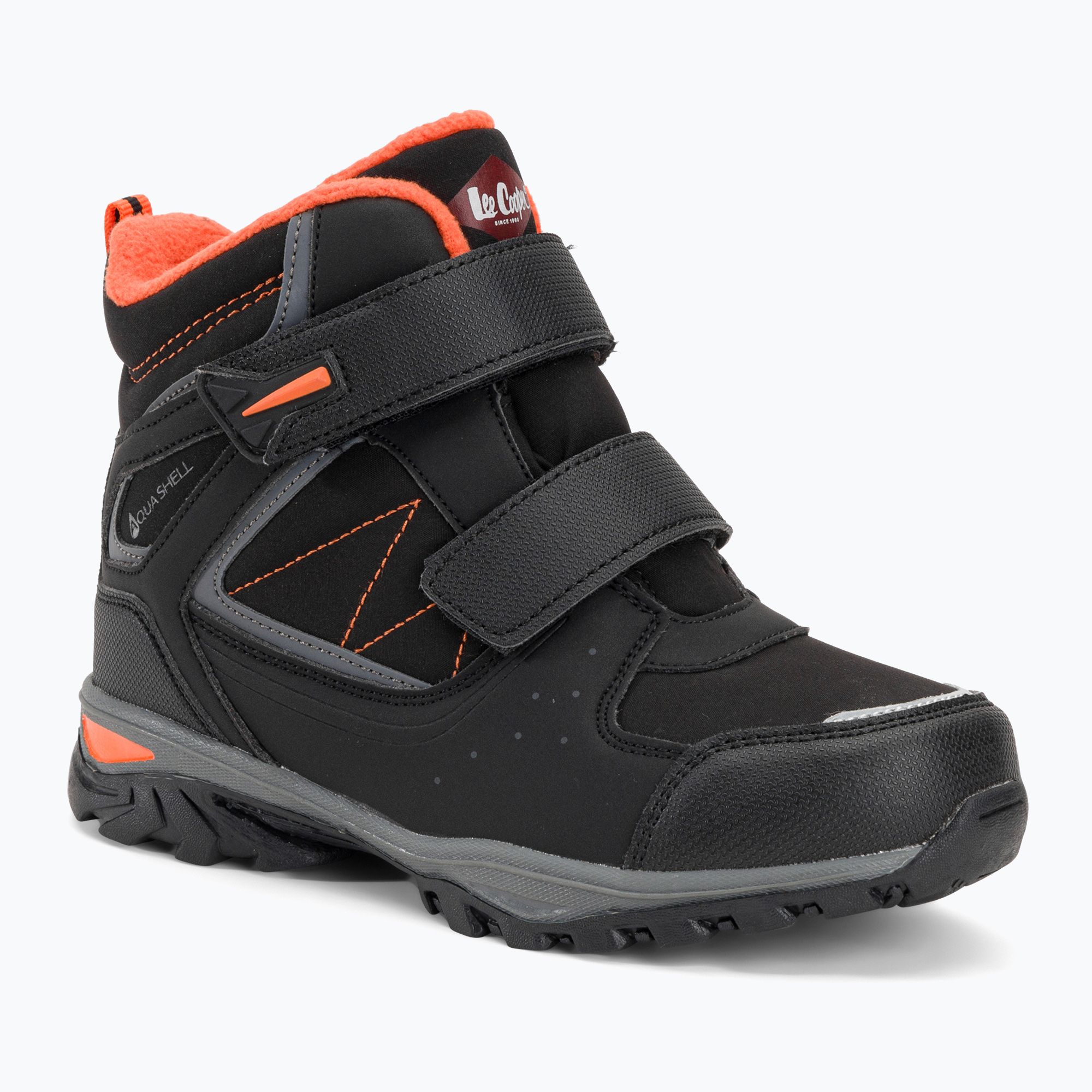 Śniegowce dziecięce Lee Cooper LCJ-23-01-2060 black/orange 