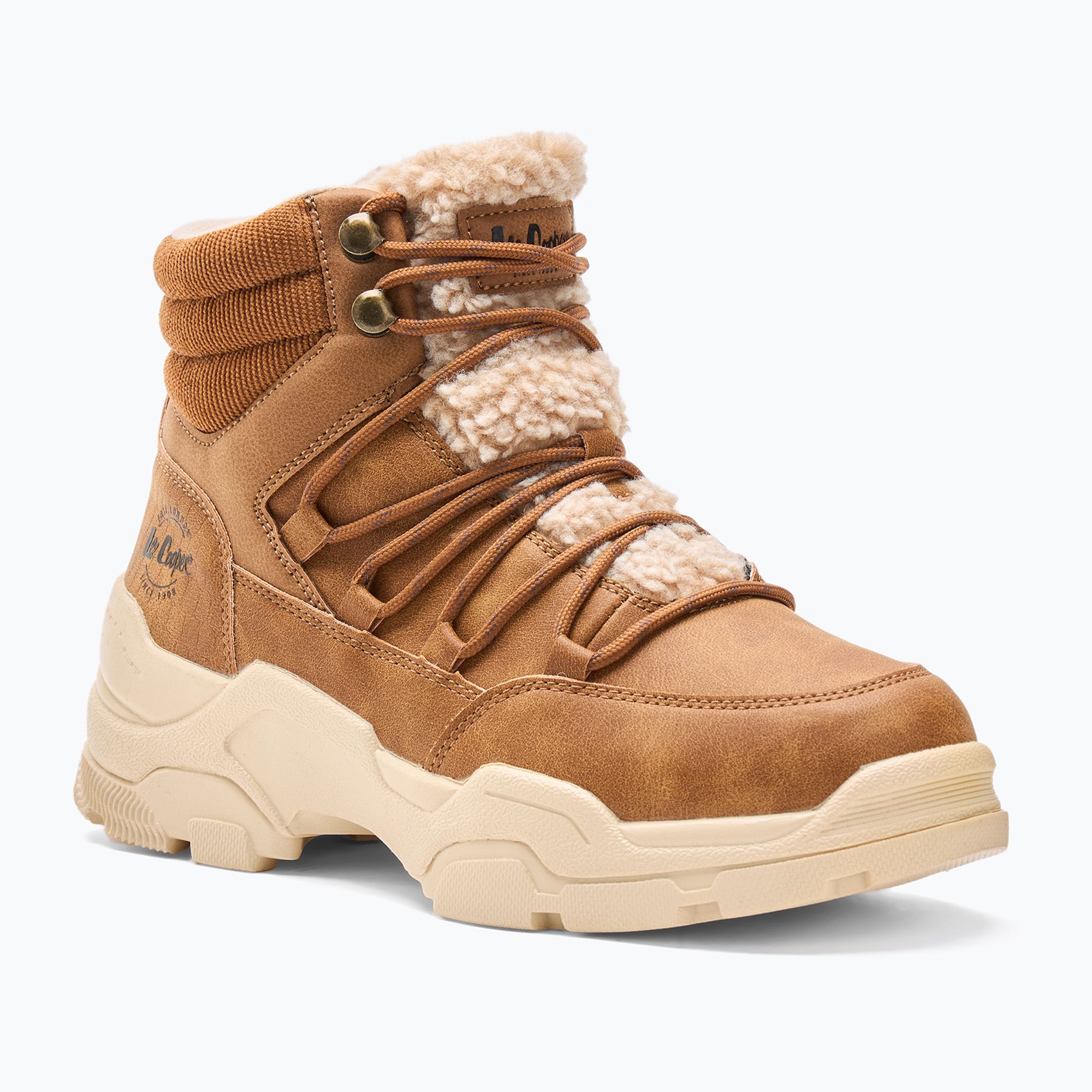 Buty damskie Lee Cooper LCJ-24-03-3061L brown 