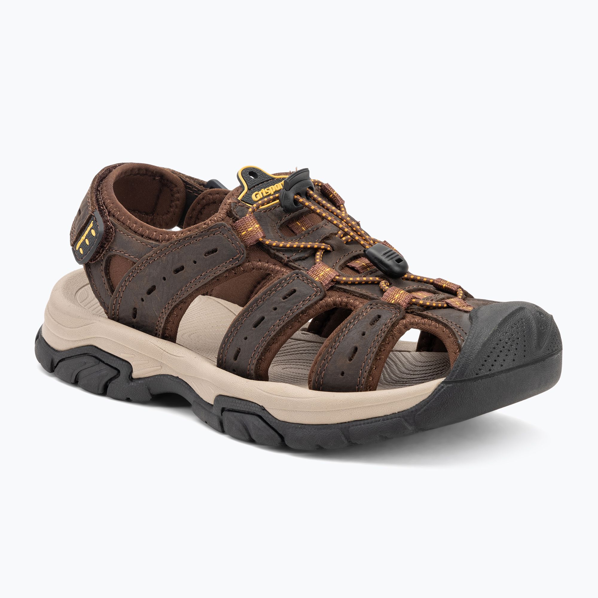 Sandały męskie Grisport 019028M brown 