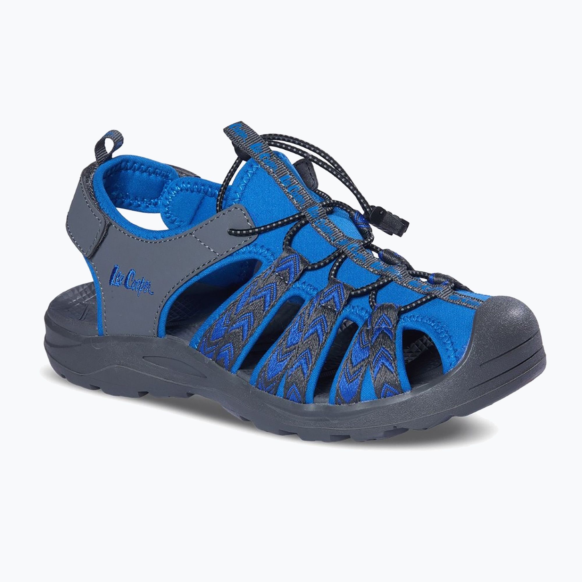 Sandały damskie Lee Cooper LCW-25-03-3401LA royal blue/grey 
