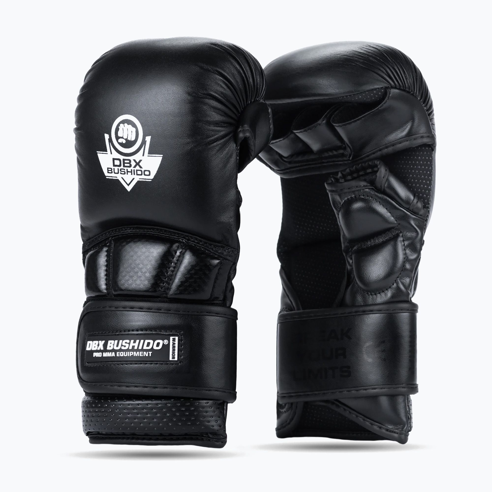 Rękawice grapplingowe DBX BUSHIDO MMA Premium czarny 