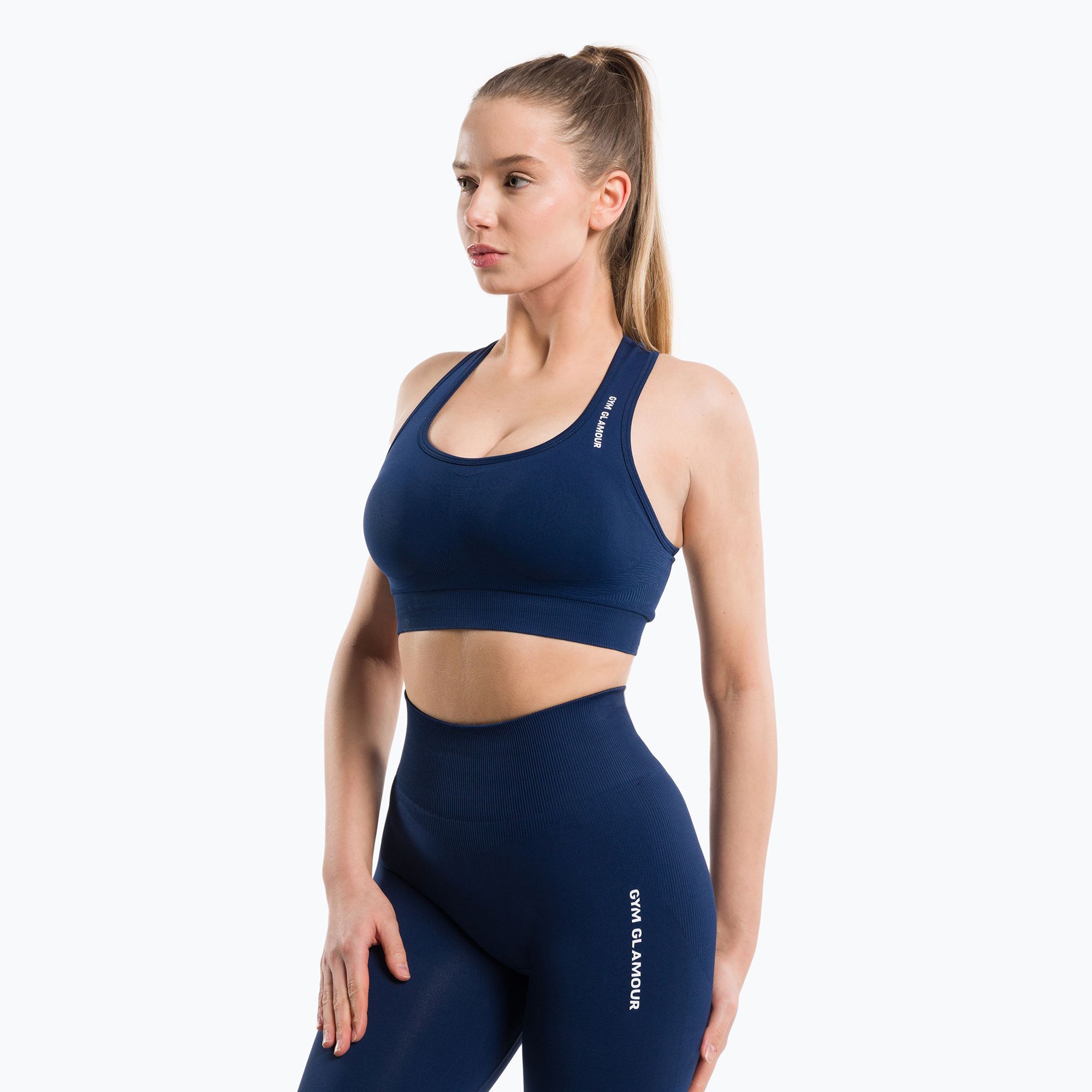 Biustonosz treningowy Gym Glamour Compress night sky 