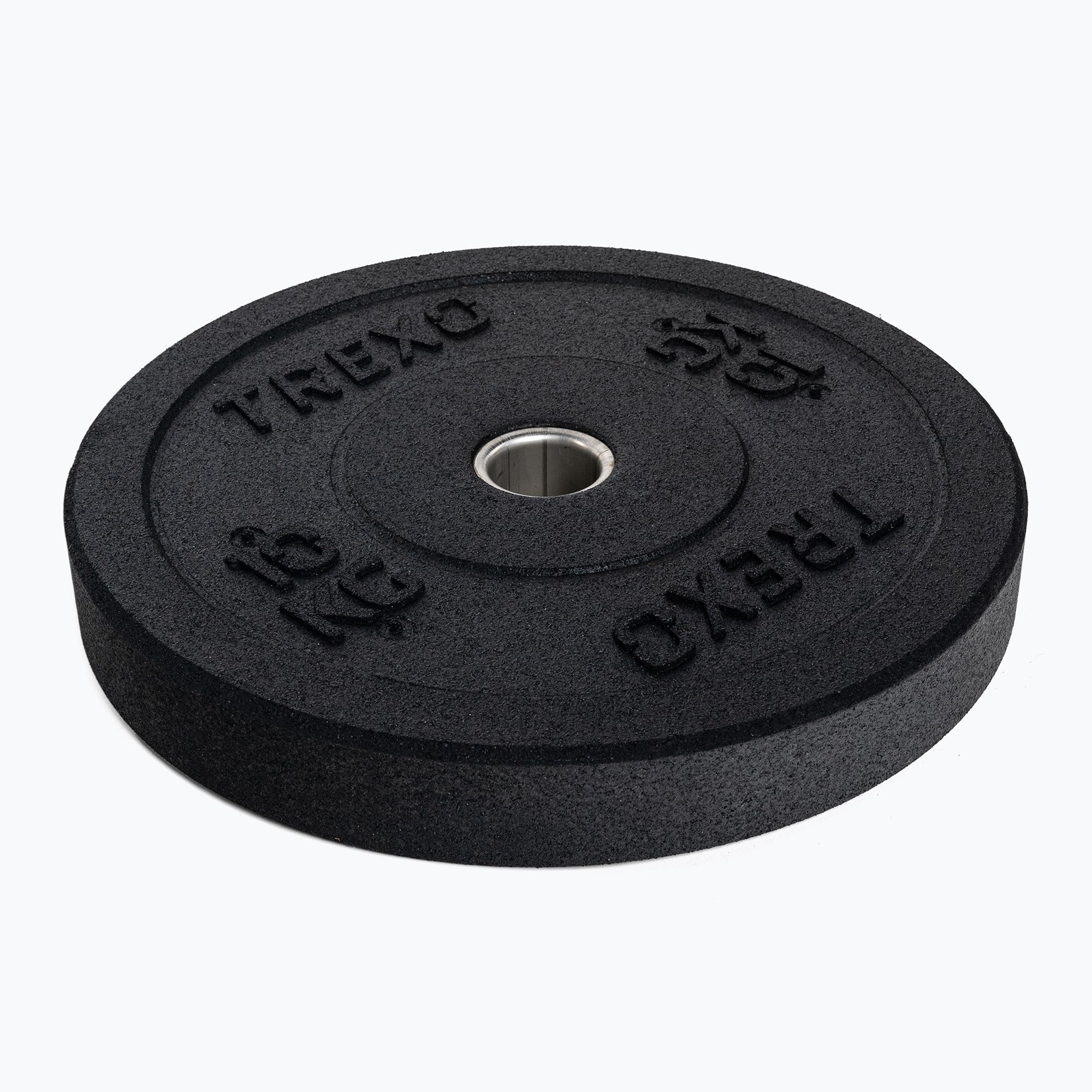 Obciążenie bumperowe olimpijskie TREXO TRX-BMP010 10 kg czarne 