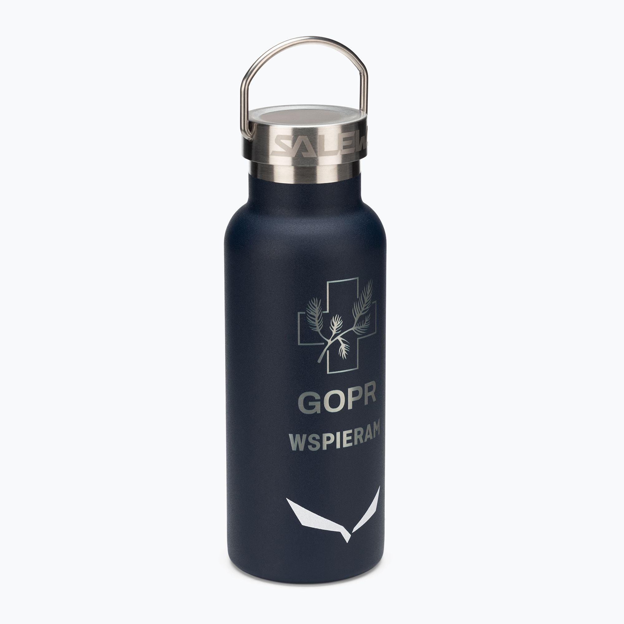 Butelka termiczna Salewa Valsura Insulated BTL #WspieramGOPR 450 ml navy 