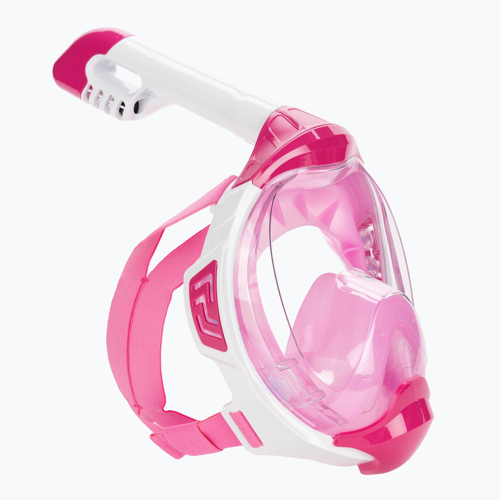 Maska pełnotwarzowa do snorkelingu AQUASTIC KAI różowy 