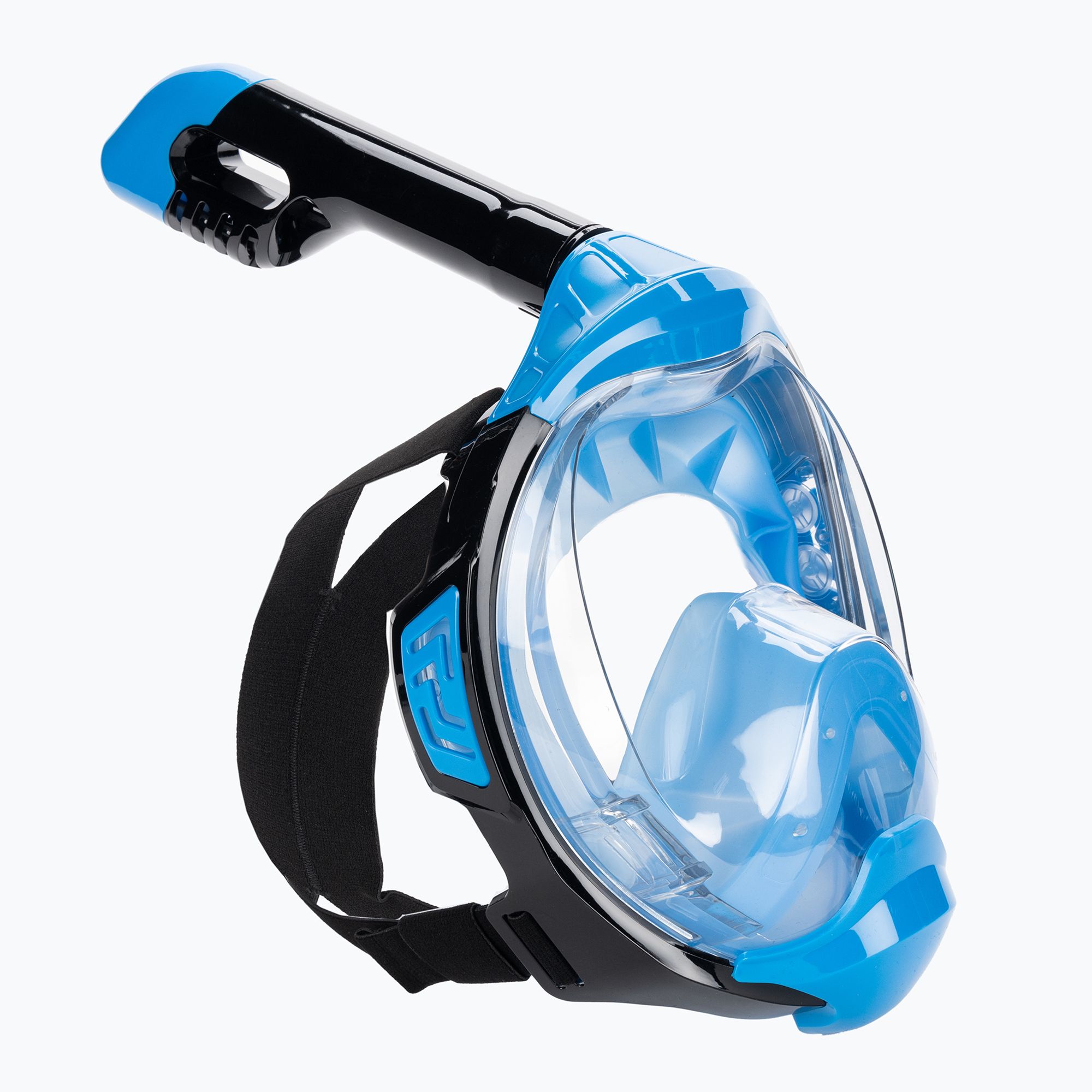 Maska pełnotwarzowa do snorkelingu AQUASTIC KAI niebieski 
