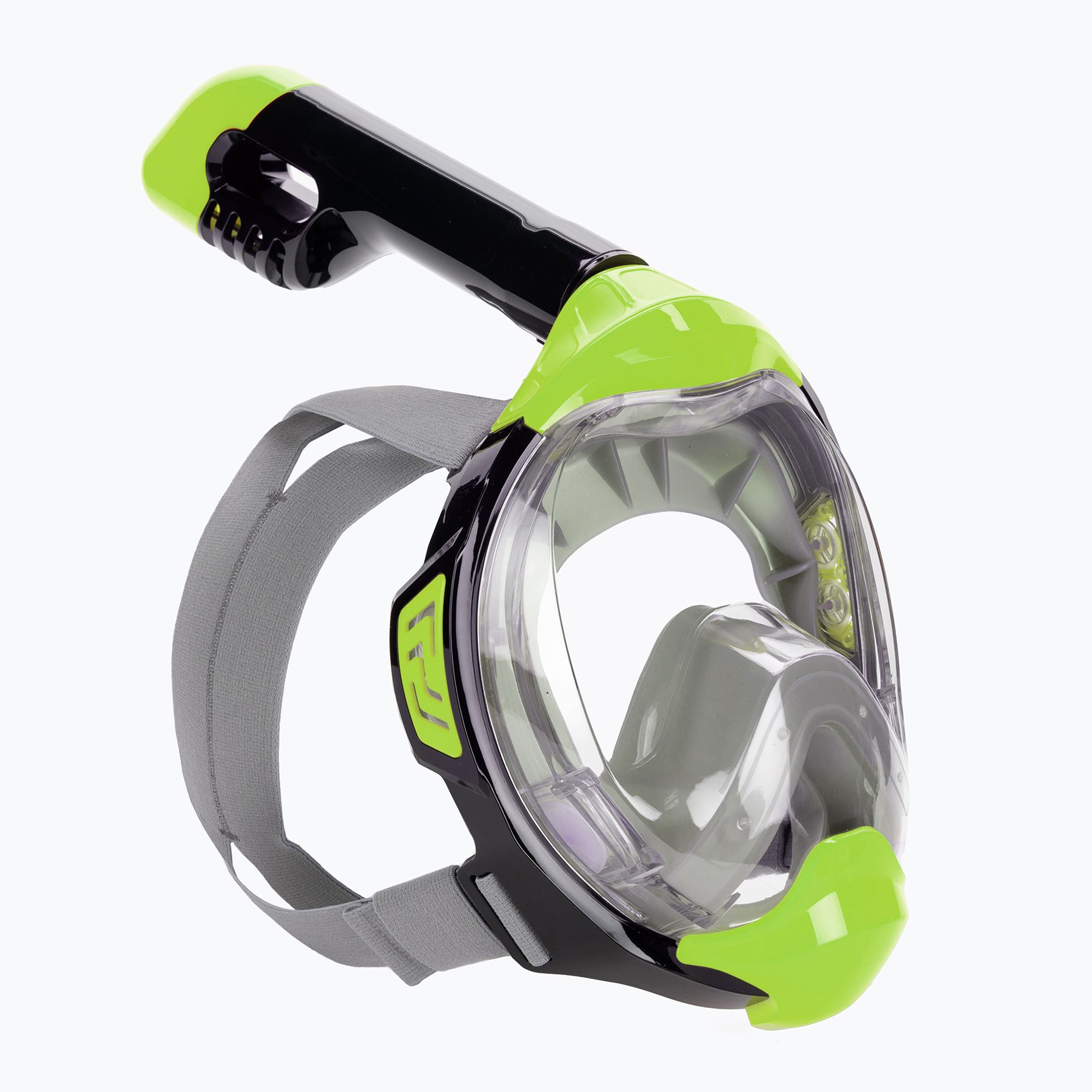 Maska pełnotwarzowa do snorkelingu AQUASTIC KAI zielony 