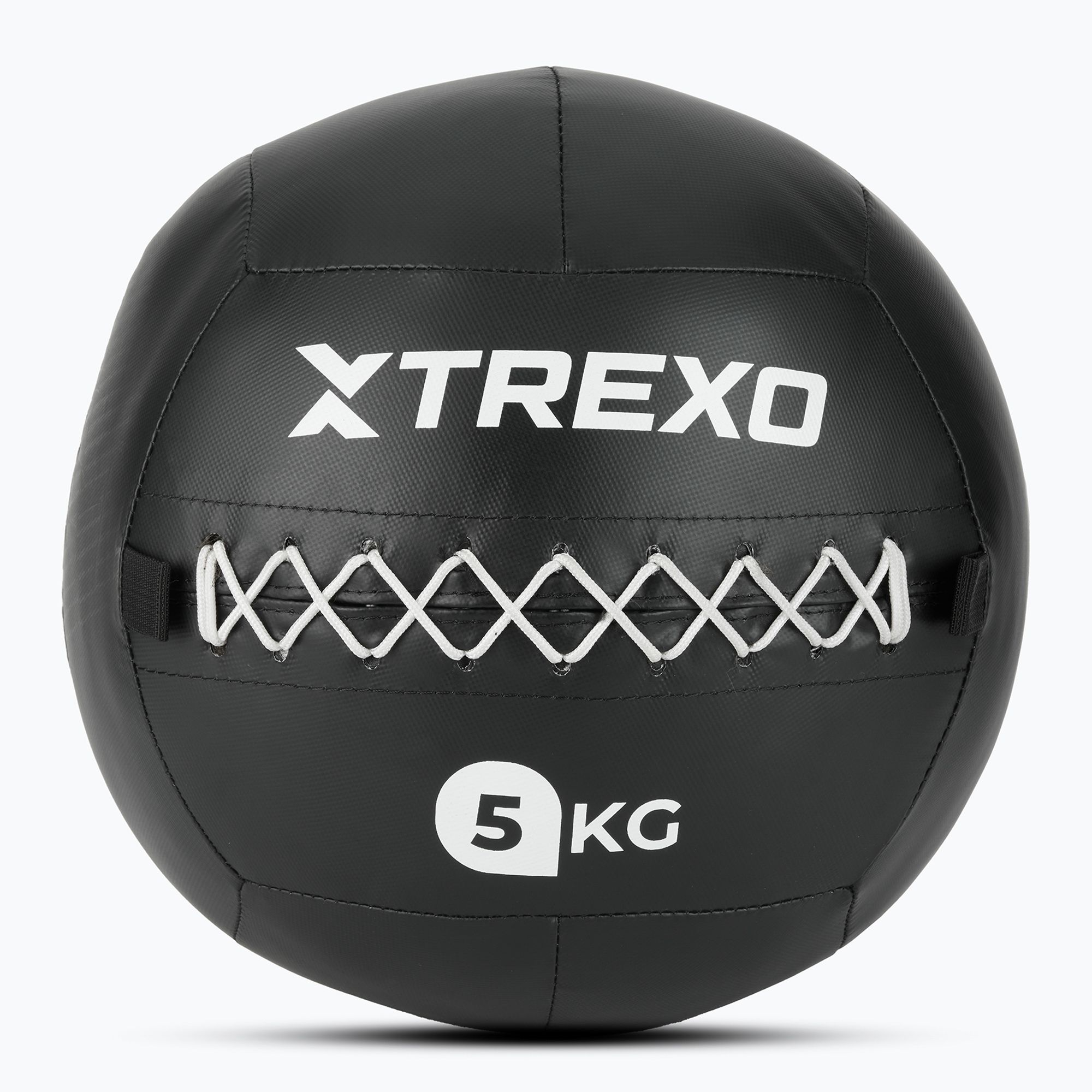 Piłka lekarska TREXO Wall Ball 5 kg czarny 