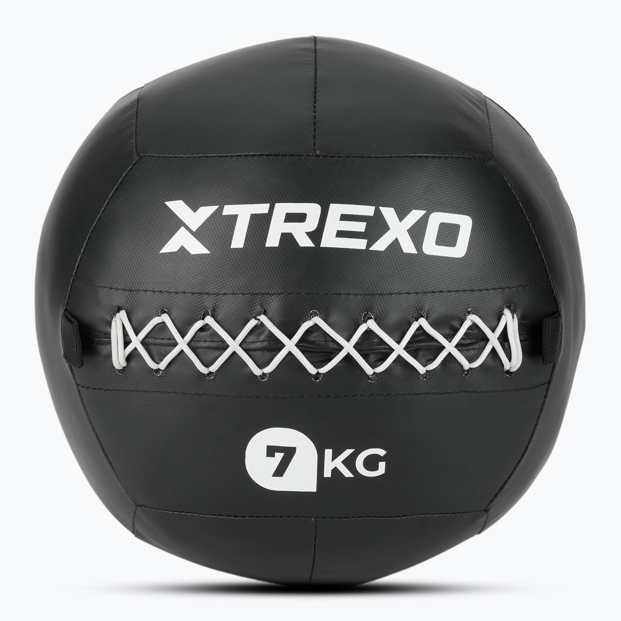 Piłka lekarska TREXO Wall Ball 7 kg czarny 