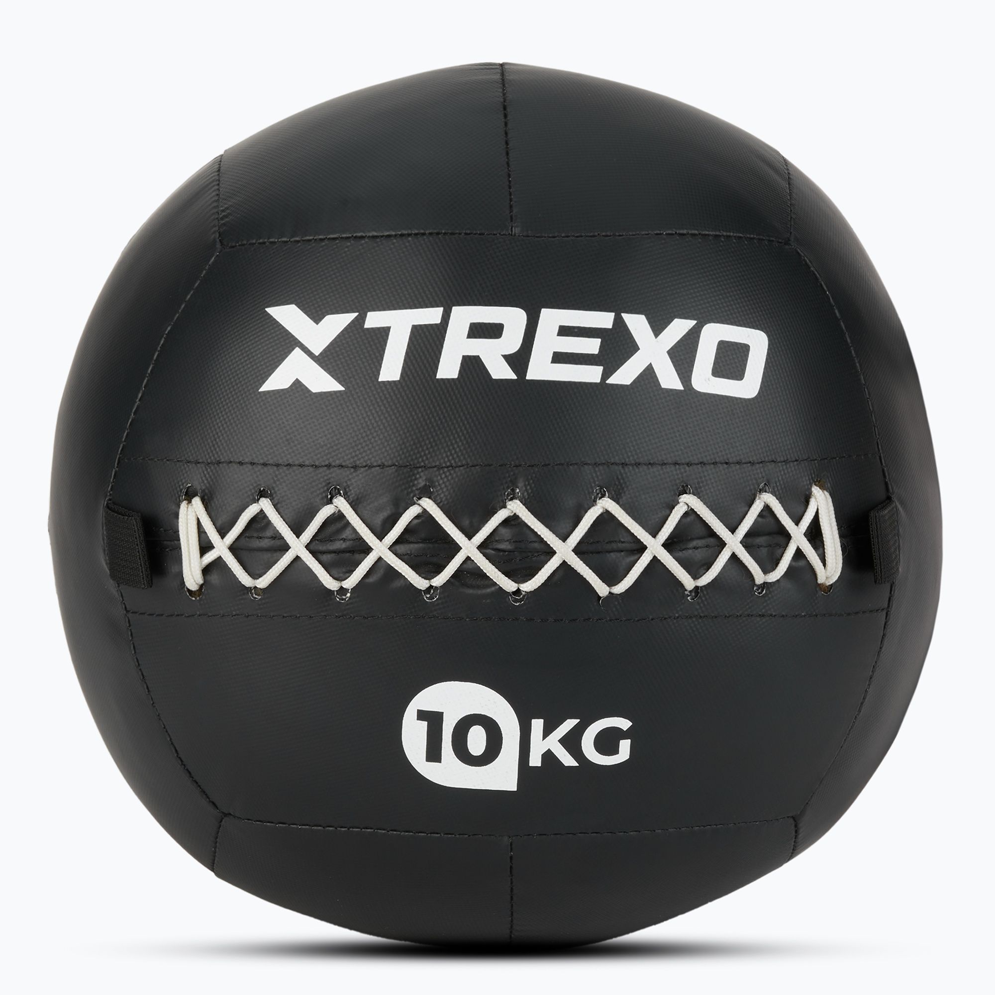 Piłka lekarska TREXO Wall Ball 12 kg czarny 