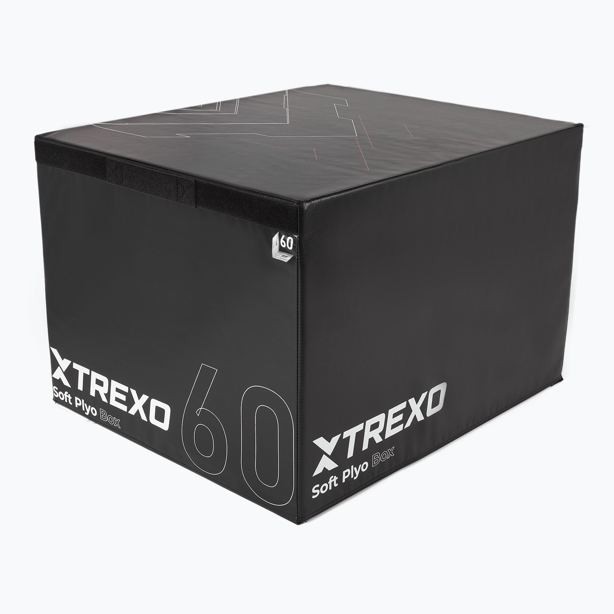Skrzynia plyometryczna składana TREXO 60 cm czarny 