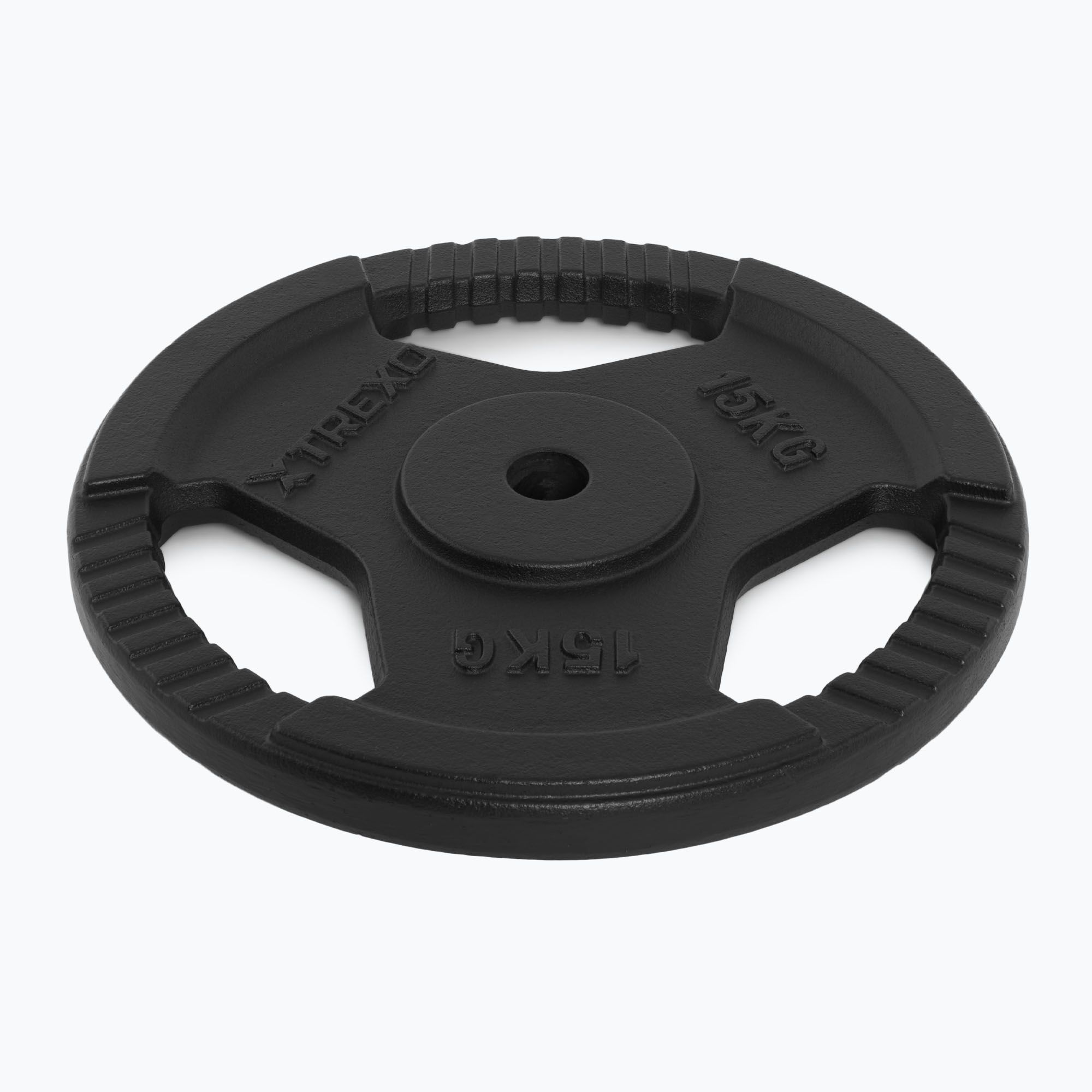 Obciążenie żeliwne TREXO TRX-ICP015 15 kg chrom 