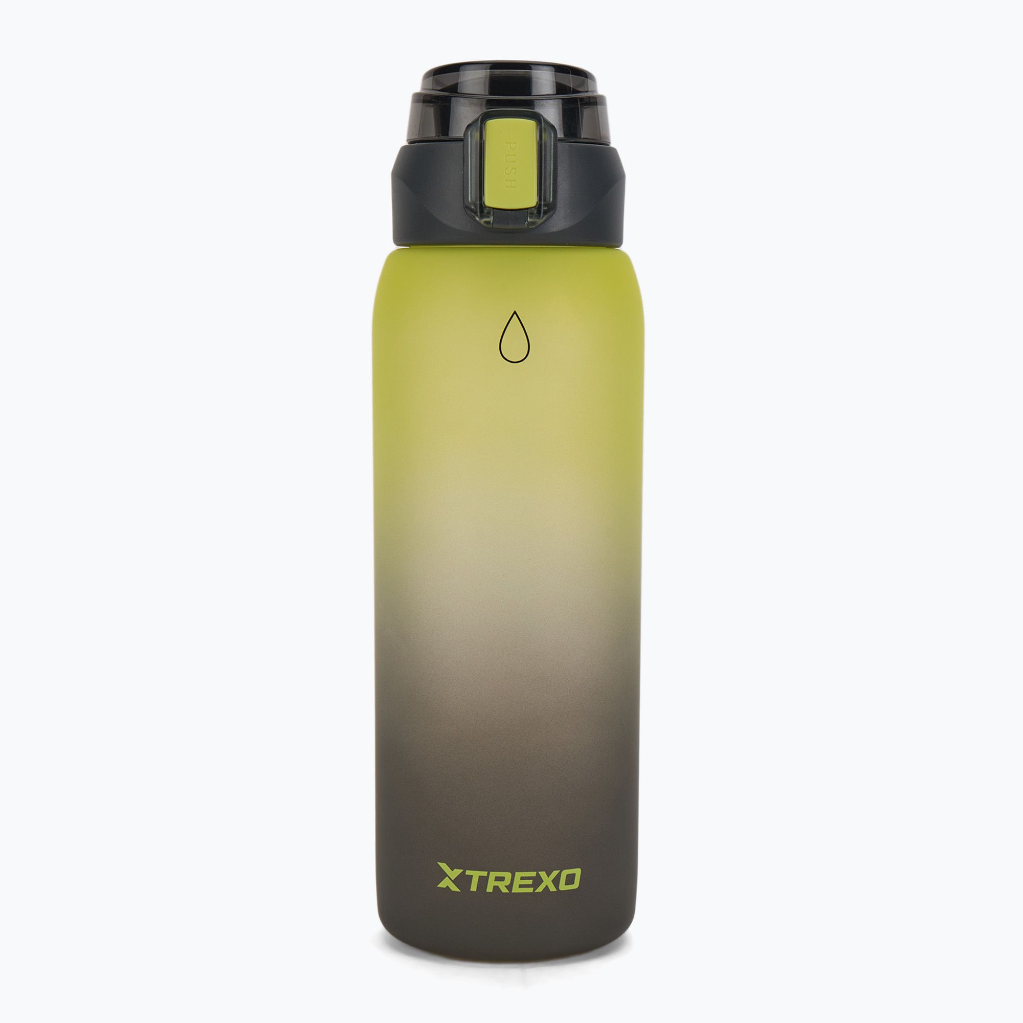Bidon TREXO Haust 1000 ml żółty/czarny 