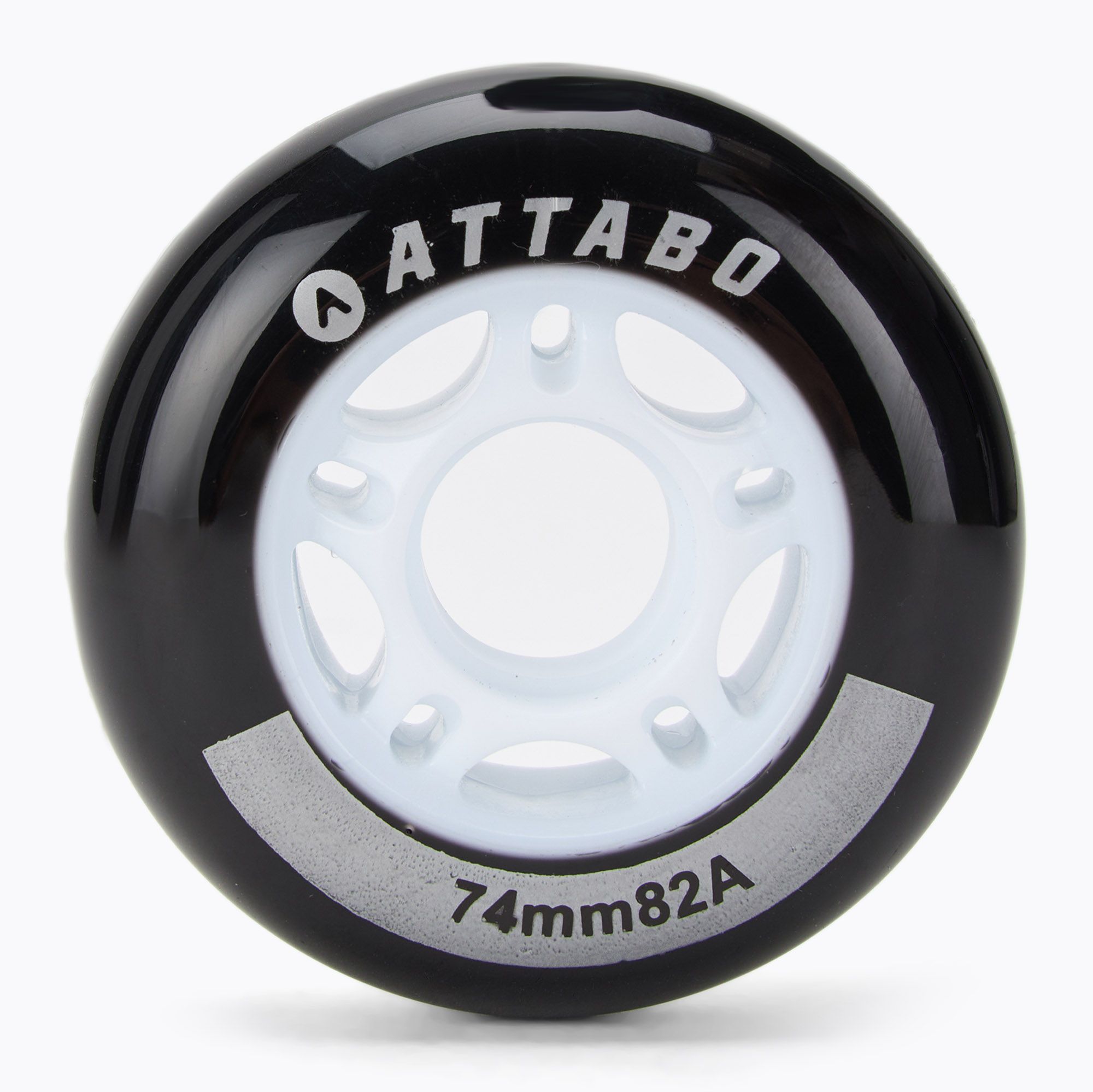 Kółka do rolek ATTABO Wheels 74 mm 4 szt. czarny 