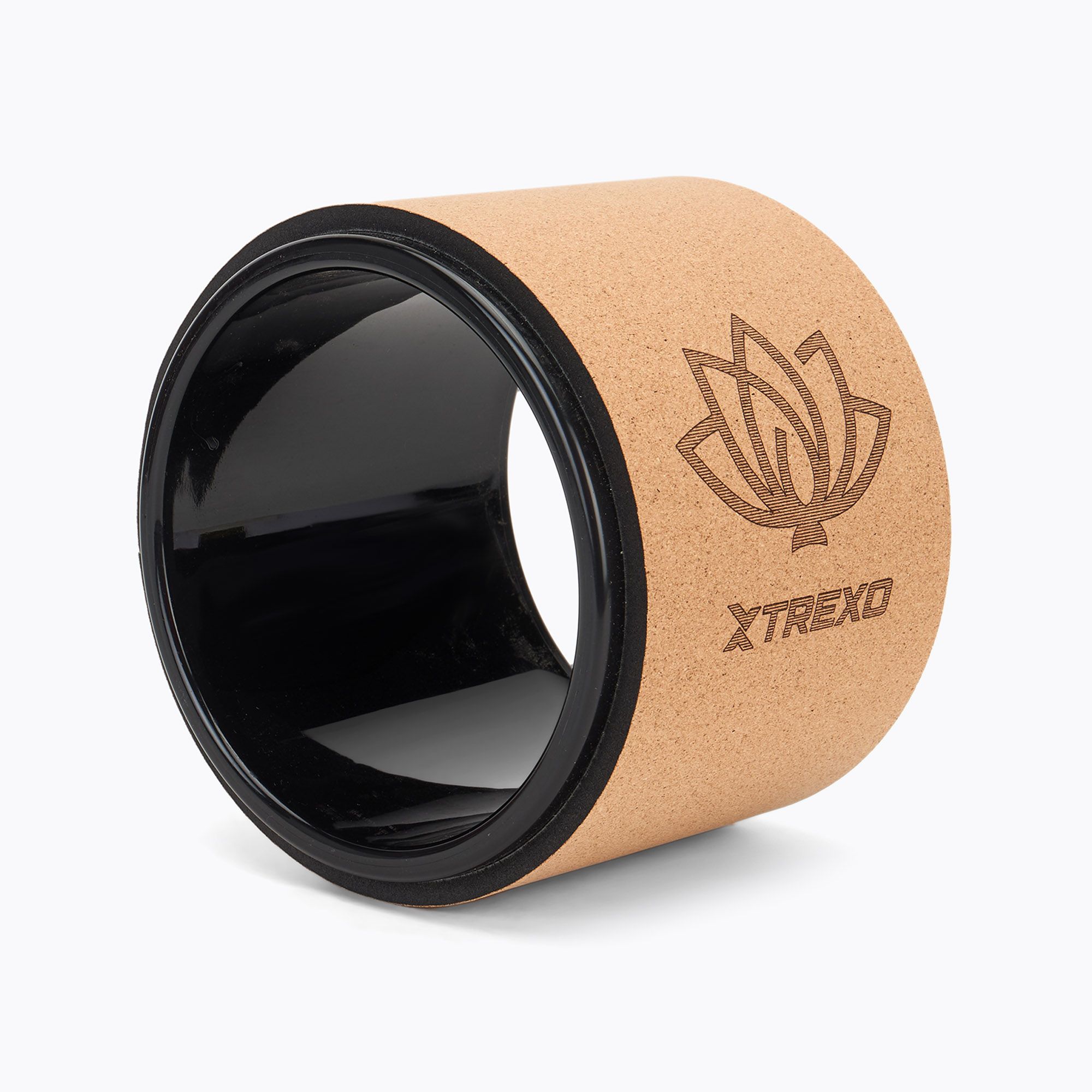 Obręcz do jogi TREXO korkowa TXO-B4Z025-NC naturalny 