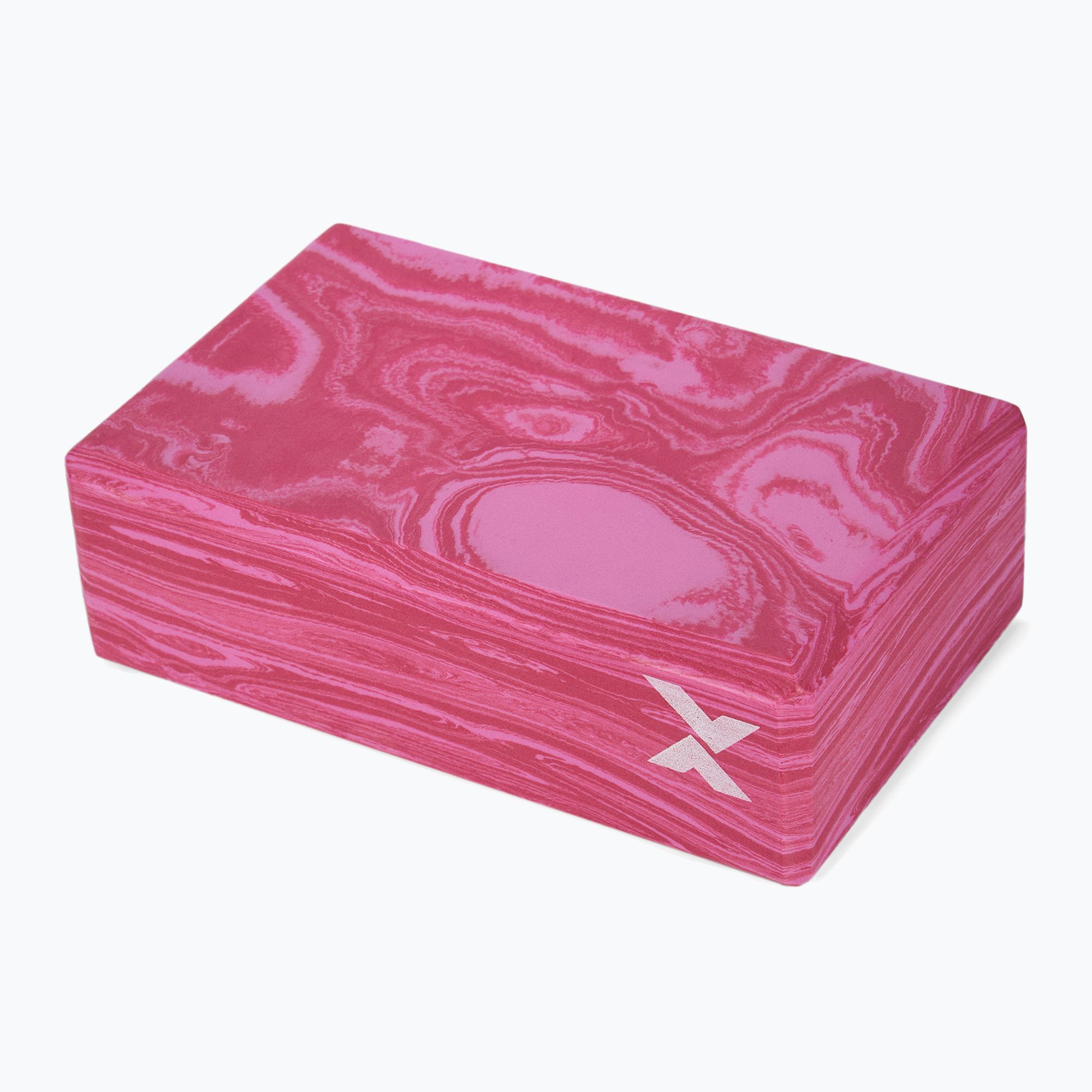 Kostka do jogi TREXO TXO-B4Z076-PK różowy 