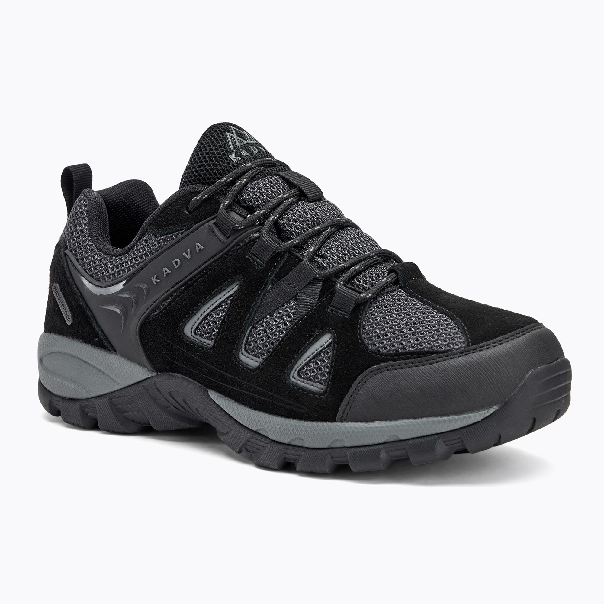 Buty trekkingowe męskie KADVA Traver Low WaterProof czarny 