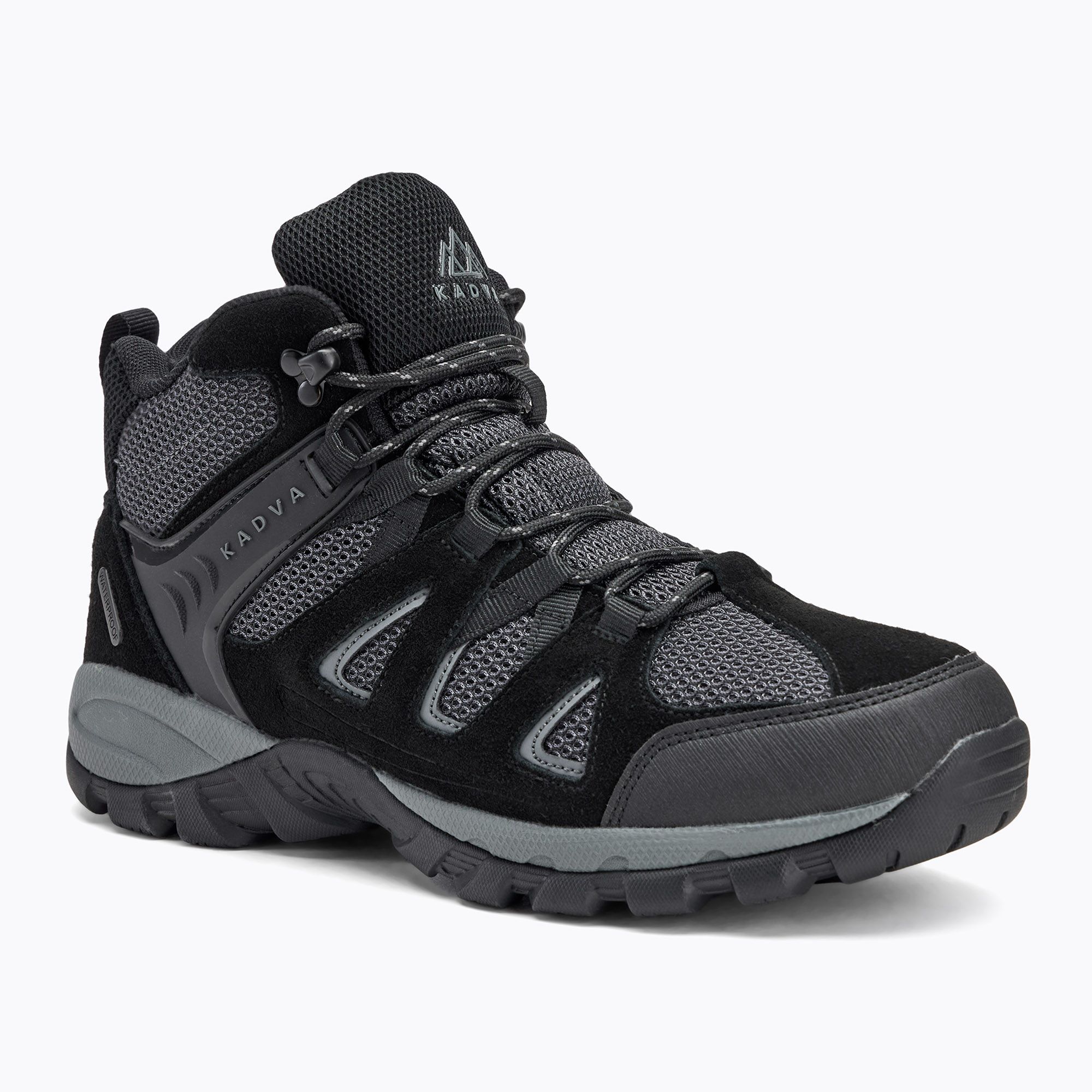 Buty trekkingowe męskie KADVA Traver Mid WaterProof czarny 