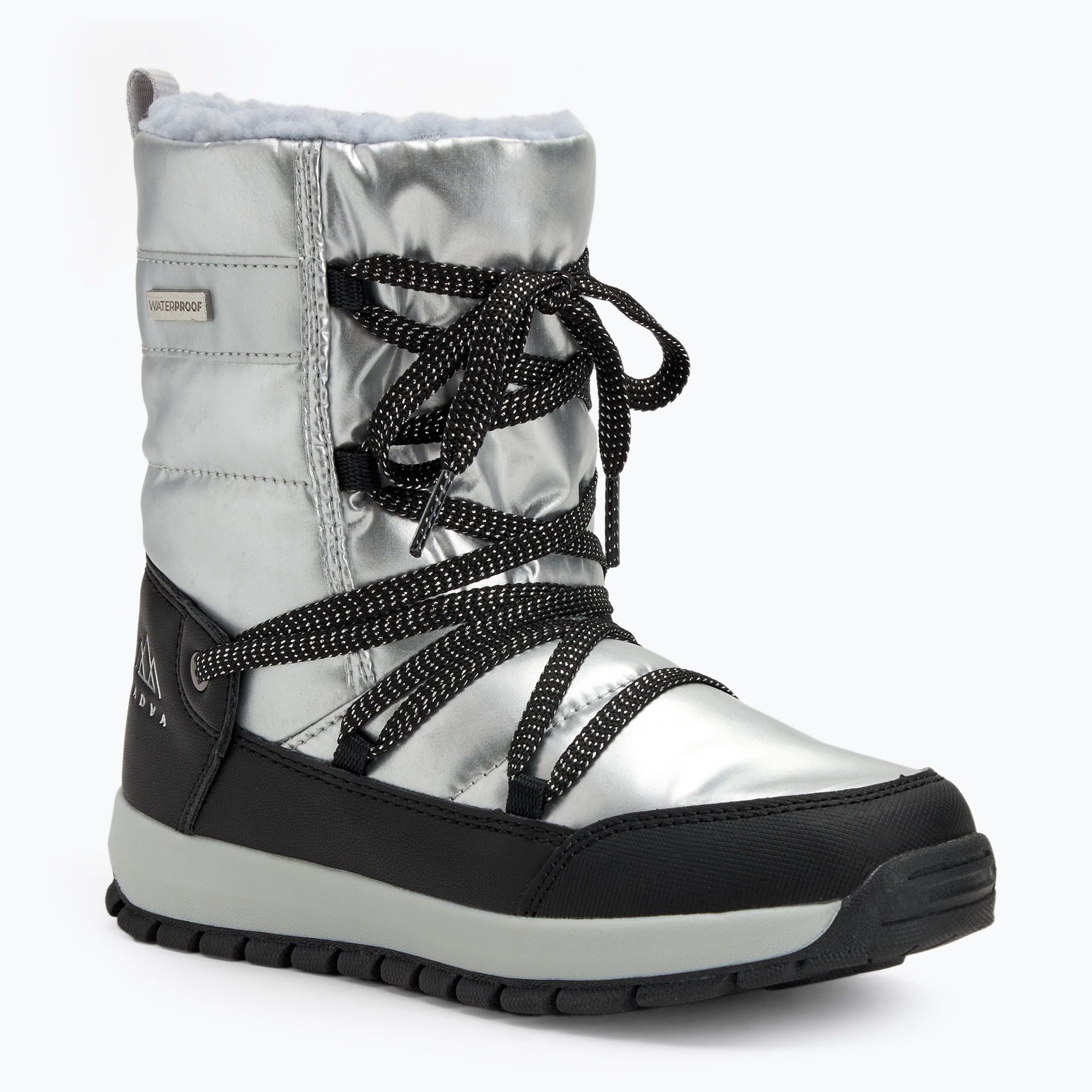 Śniegowce dziecięce KADVA Haven WaterProof Jrg 3M Thinsulate srebrny 