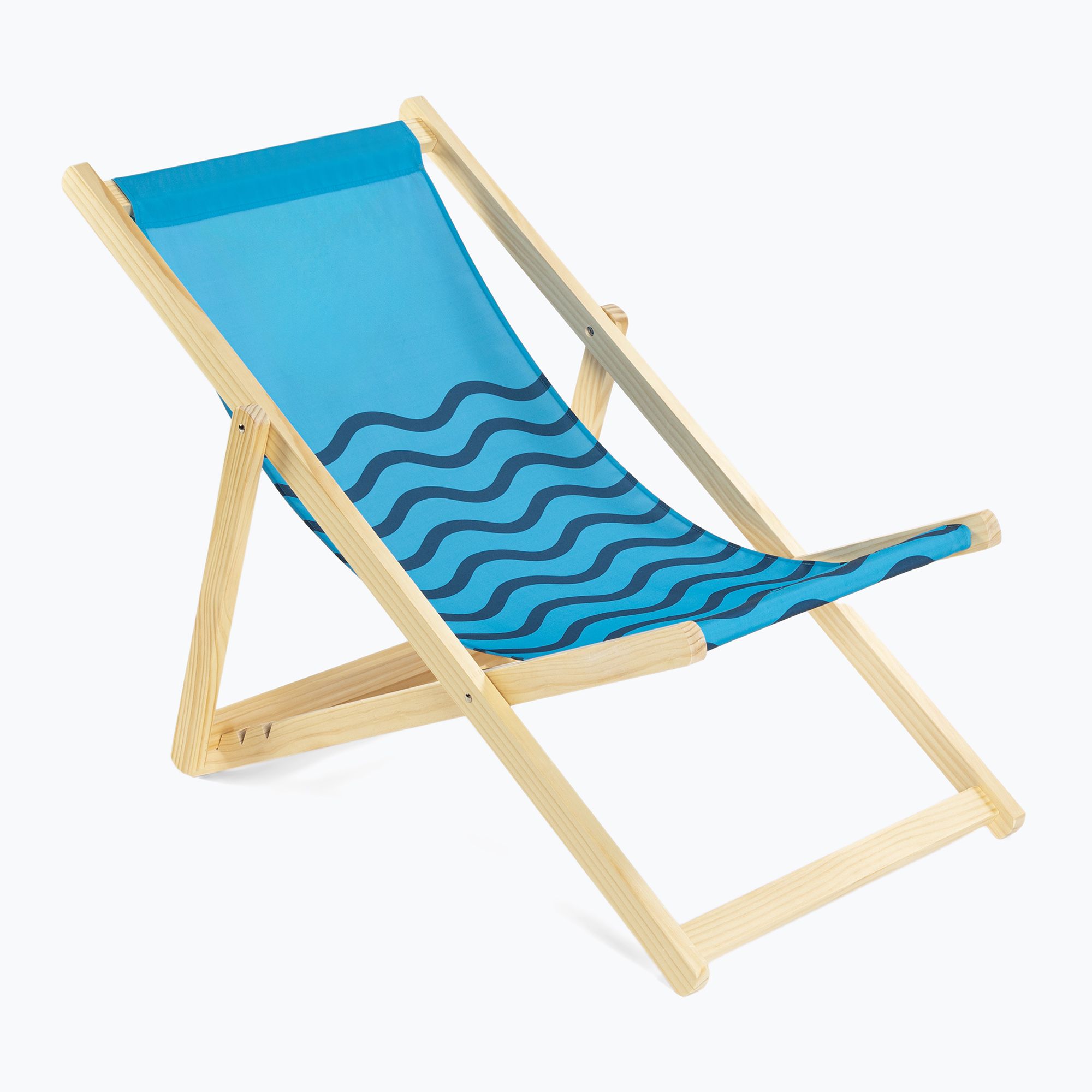 Leżak plażowy AQUASTIC Sunlito niebieski 
