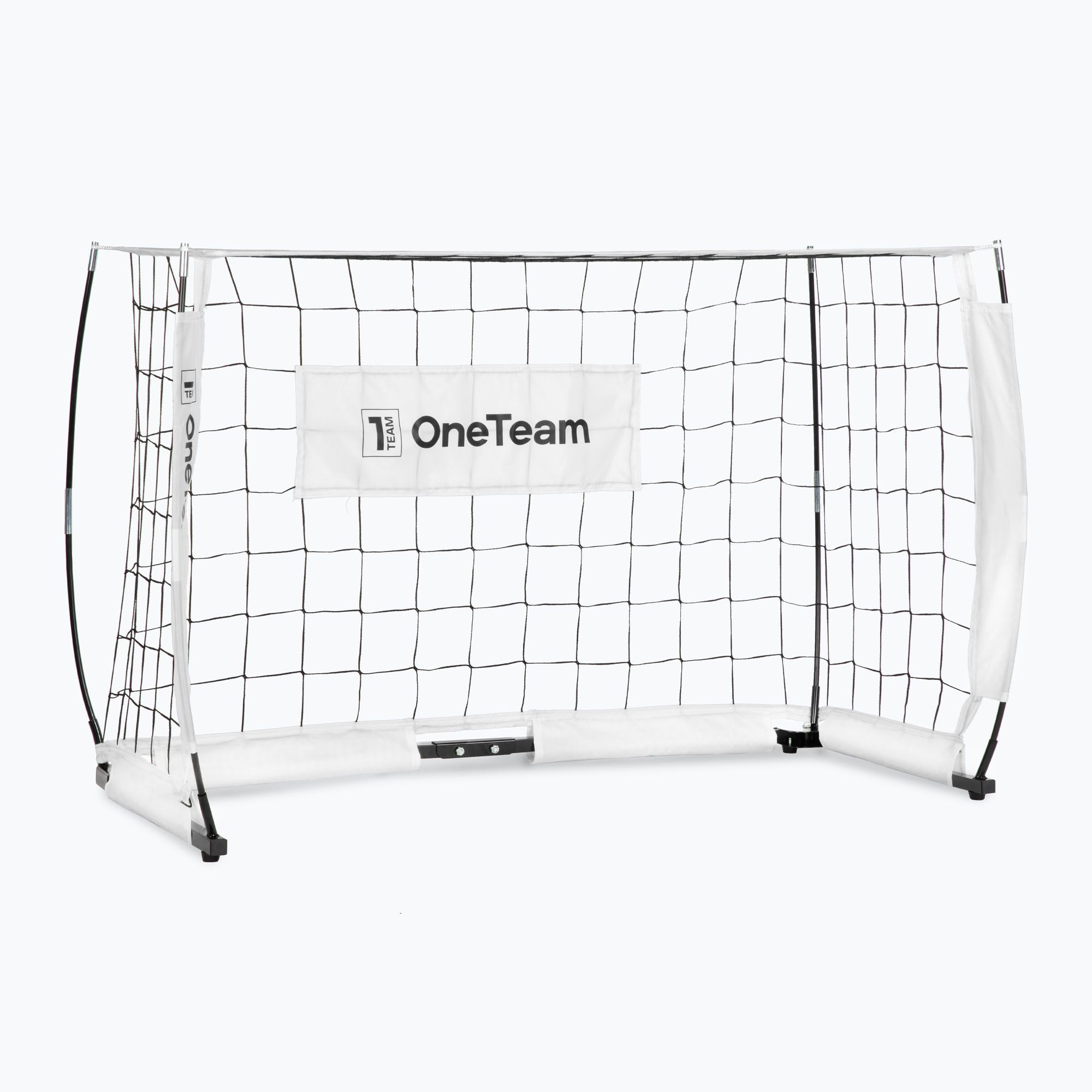 Bramka do piłki nożnej OneTeam Flex Square OT-B4W001 120 x 80 cm biały 