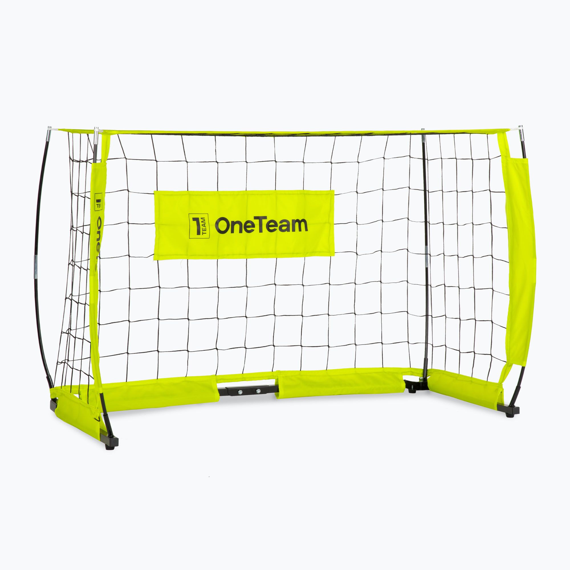 Bramka do piłki nożnej OneTeam Flex Square OT-B4W001 120 x 80 cm zielony 