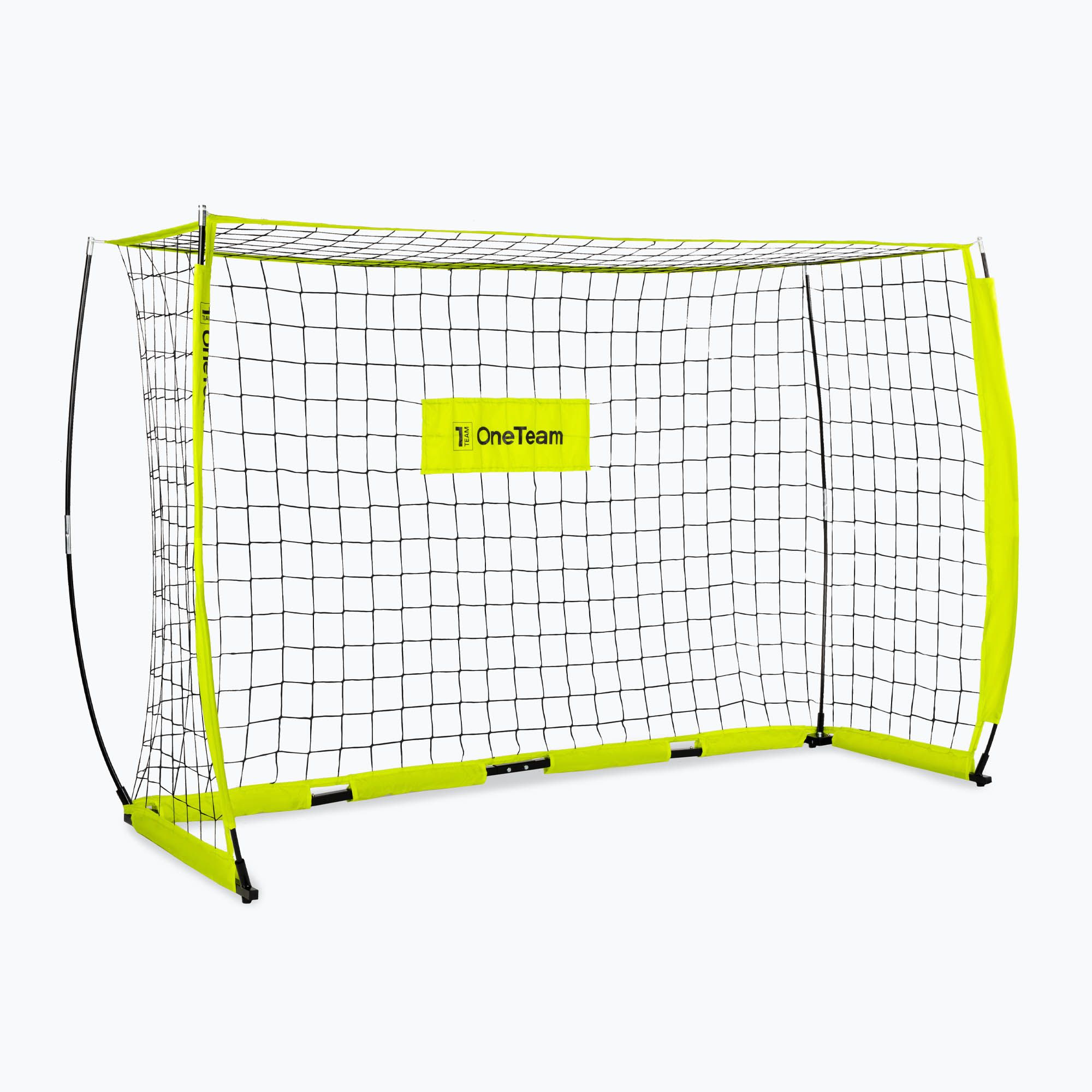 Bramka do piłki nożnej OneTeam Flex Square OT-B4W003 240 x 150 cm zielony 