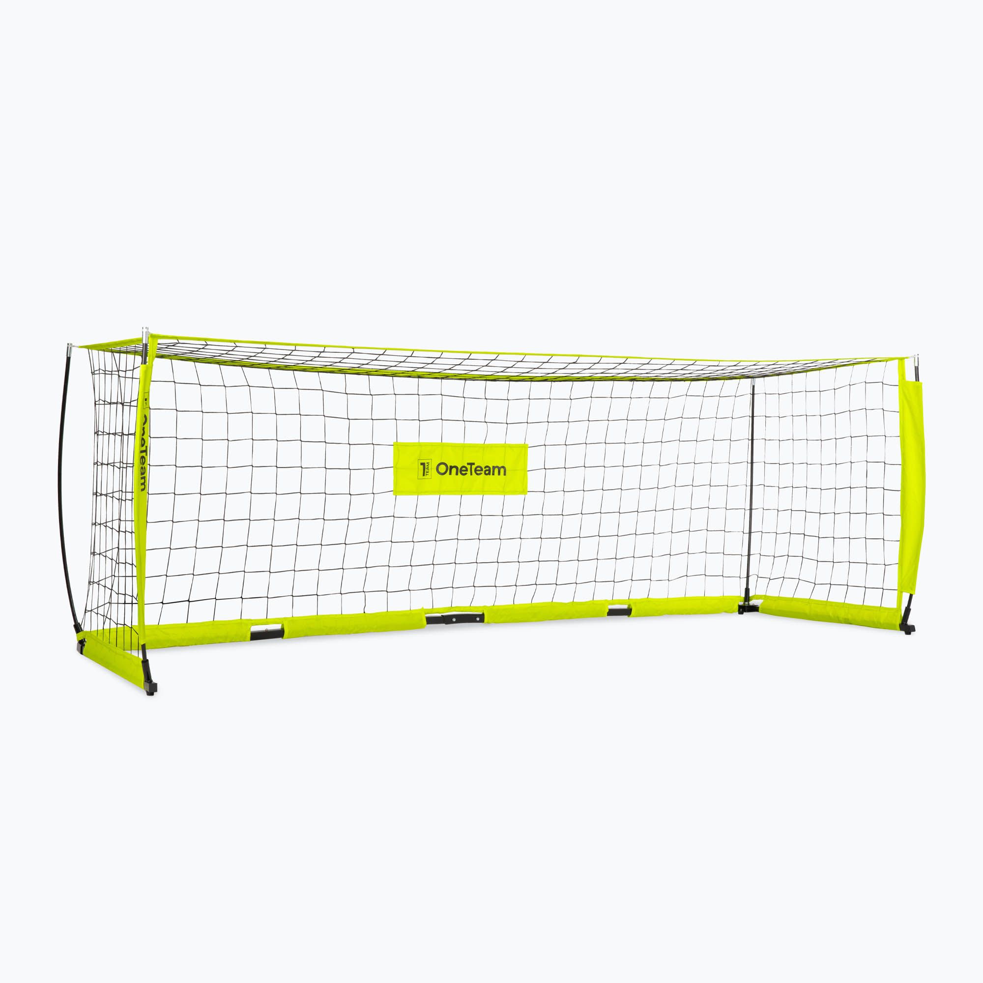 Bramka do piłki nożnej OneTeam Flex Square OT-B4W004 300 x 100 cm zielony 