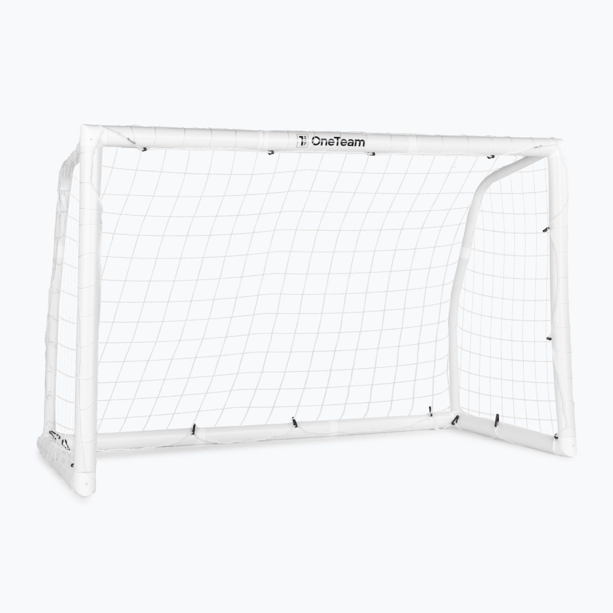 Bramka do piłki nożnej OneTeam PVC OT-B4W007 182 x 120 cm biały 