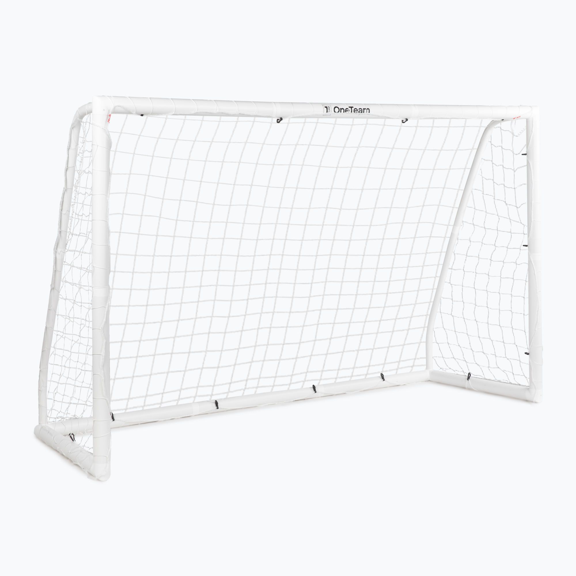 Bramka do piłki nożnej OneTeam PVC OT-B4W008 244 x 150 cm biały 