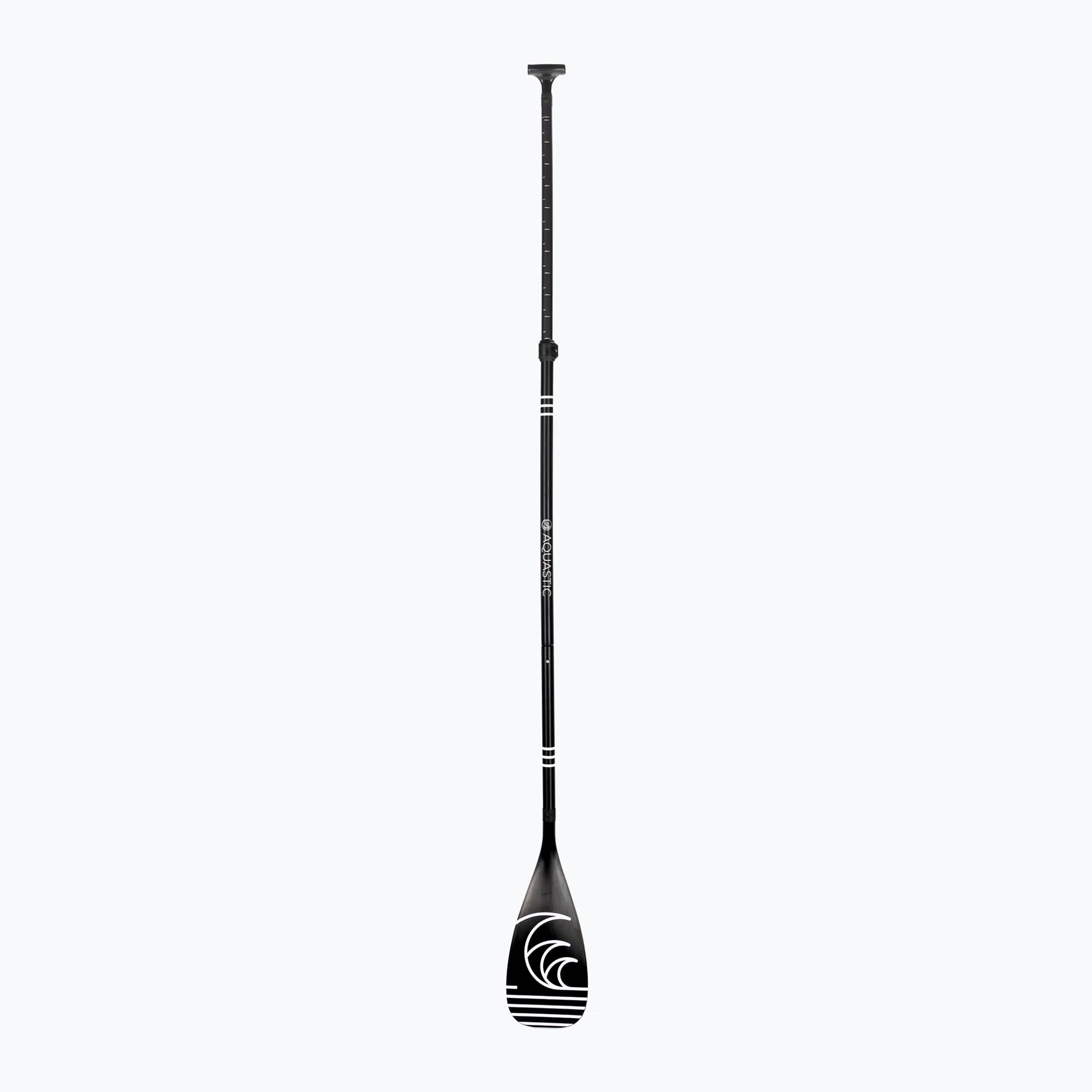 Wiosło SUP 3-częściowe AQUASTIC AQS-SPD002 170-220 cm czarne 